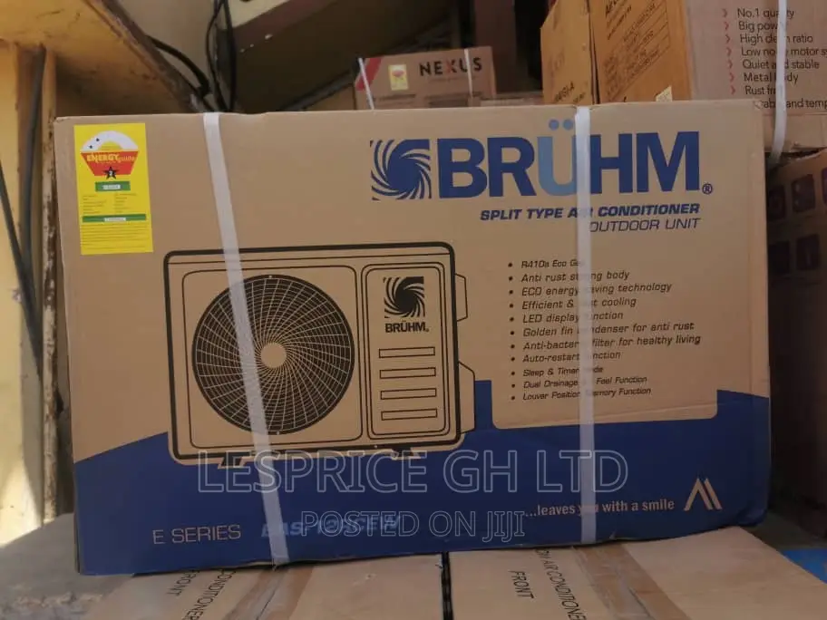 Bruhm 1.5hp R410gas Air Conditioner