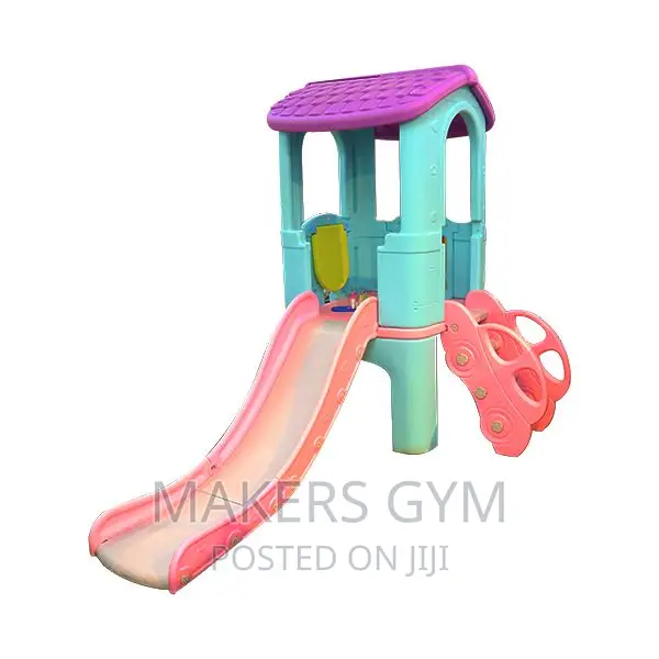 Playhouse and Slide Set