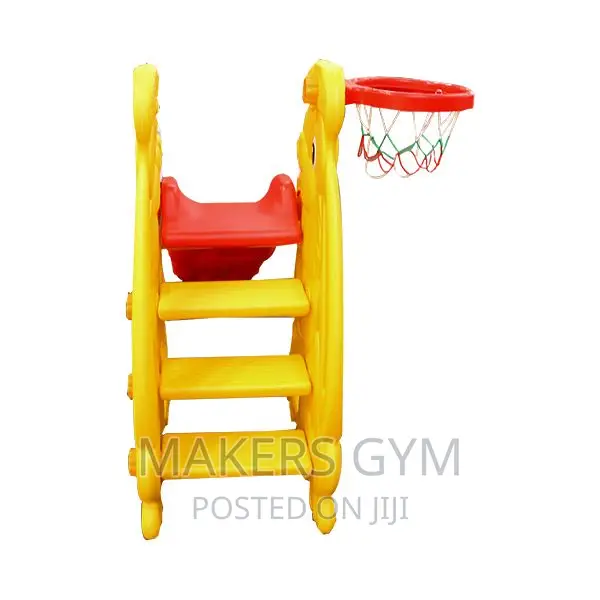 Playground Slide Shoot Basketball Exercise Bouncing Ability