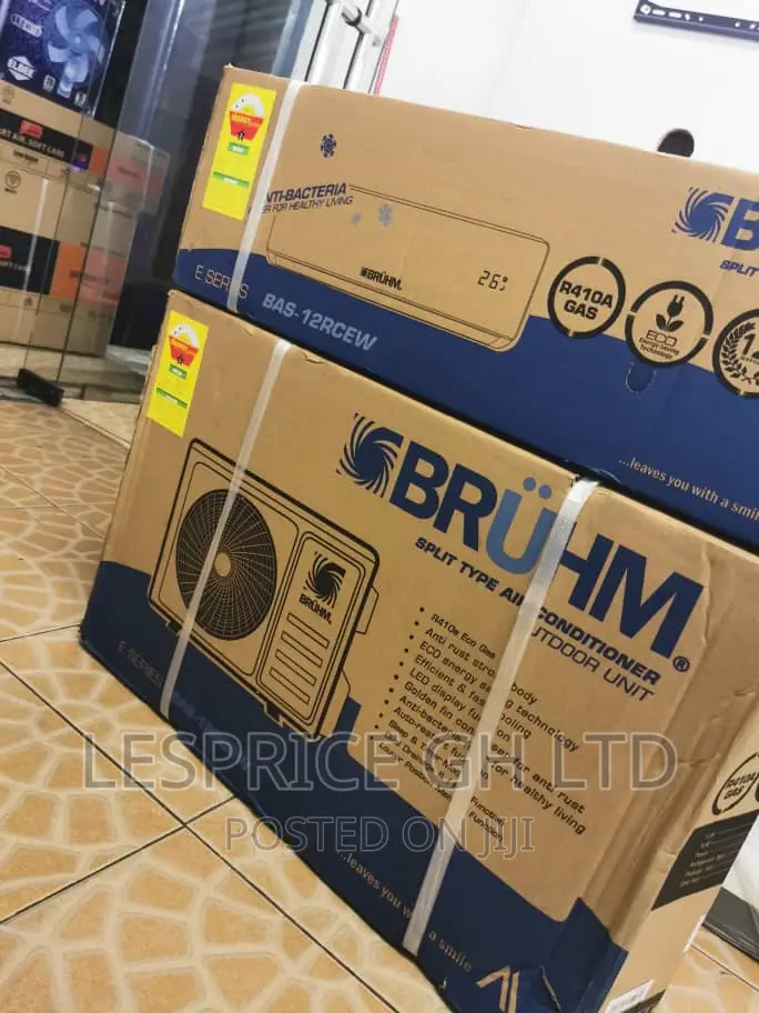 Bruhm 1.5 Hp AC-R410 Gas–2 Star "" AC-12RCEW