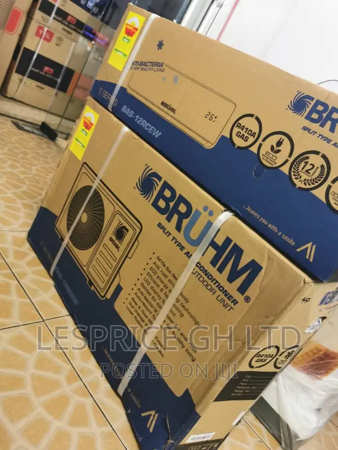 Bruhm 1.5 Hp AC-R410 Gas–2 Star Wonderful