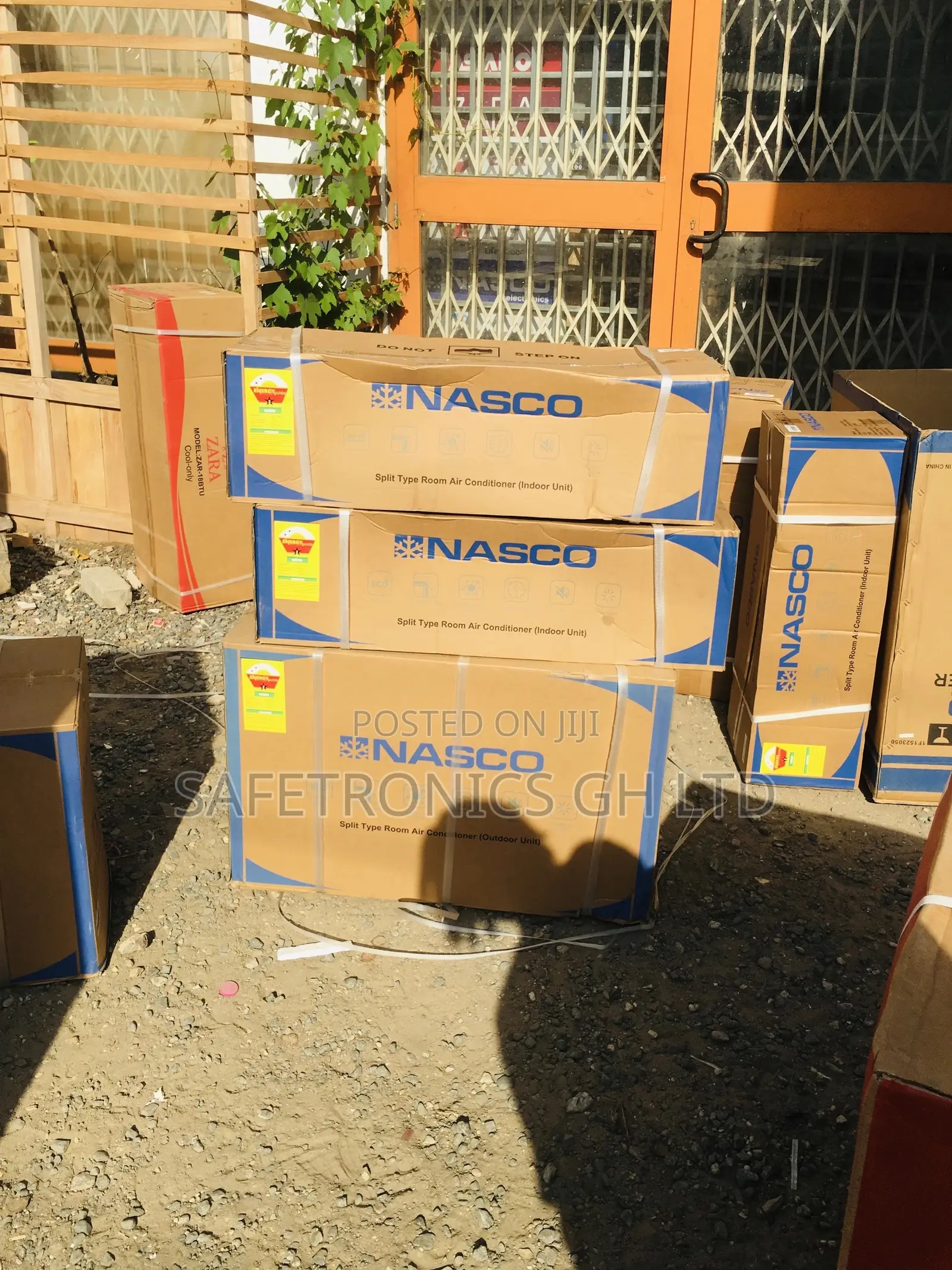 Electric Nasco 1.5hp R410 Gas White Split Airconditioner