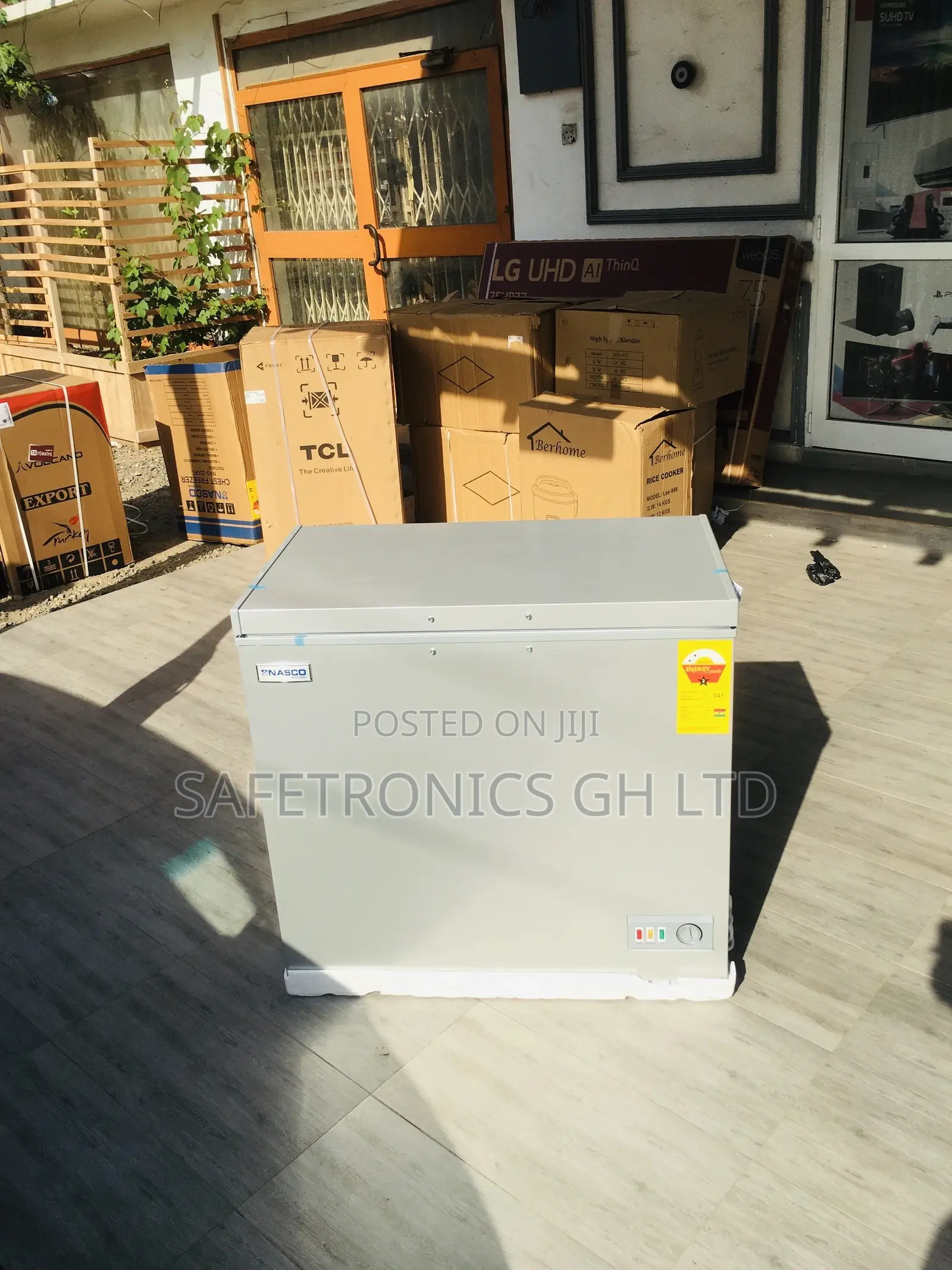 Nas-250fl Chestfreezer Singledoor Electric 200 Liters