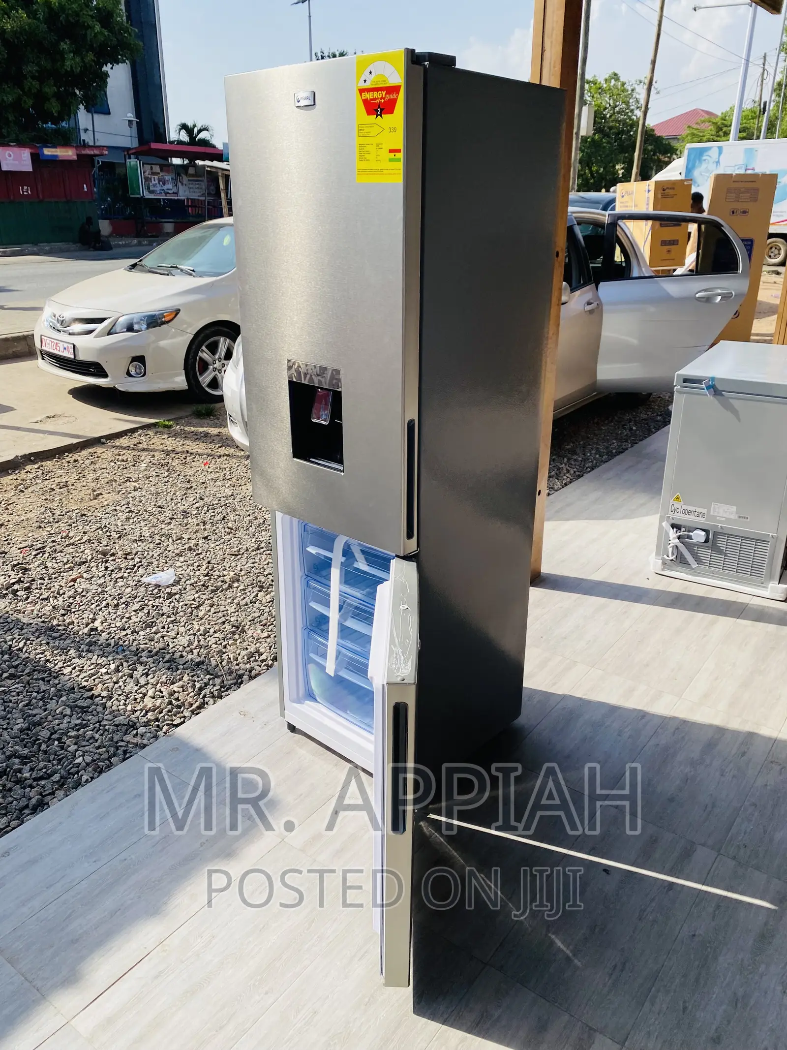 Durable Pearl Pf-330bwd Double Door Refrigerator(251ltr).