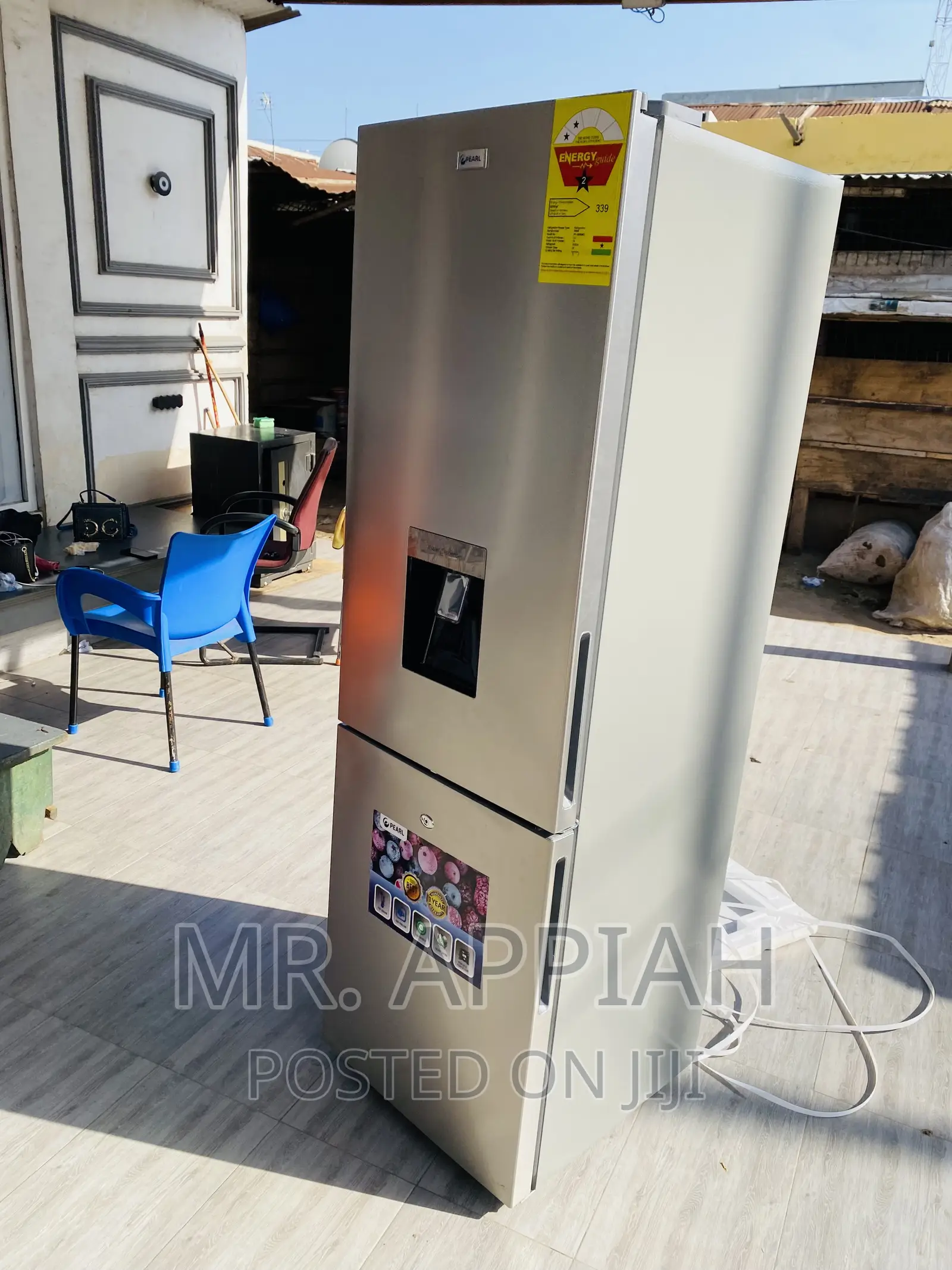 Classic Designed Pearl Pf-330bwd Double Door Fridge(251ltr)