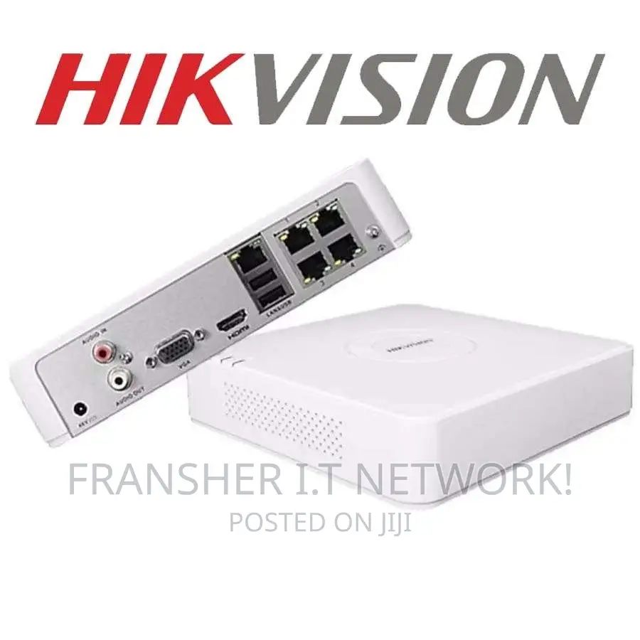 Hikvision POE NVR With 4 Channels DS-7104NI-Q1/4p4-ch Mini 4
