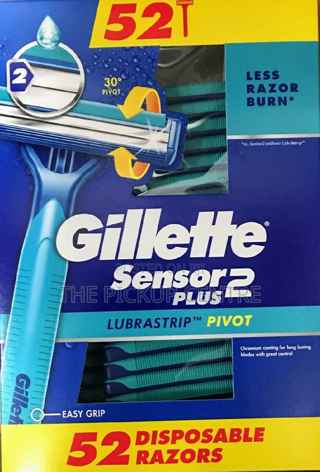 Gillette Sensor2 Plus Disposable Razors - 52 Count