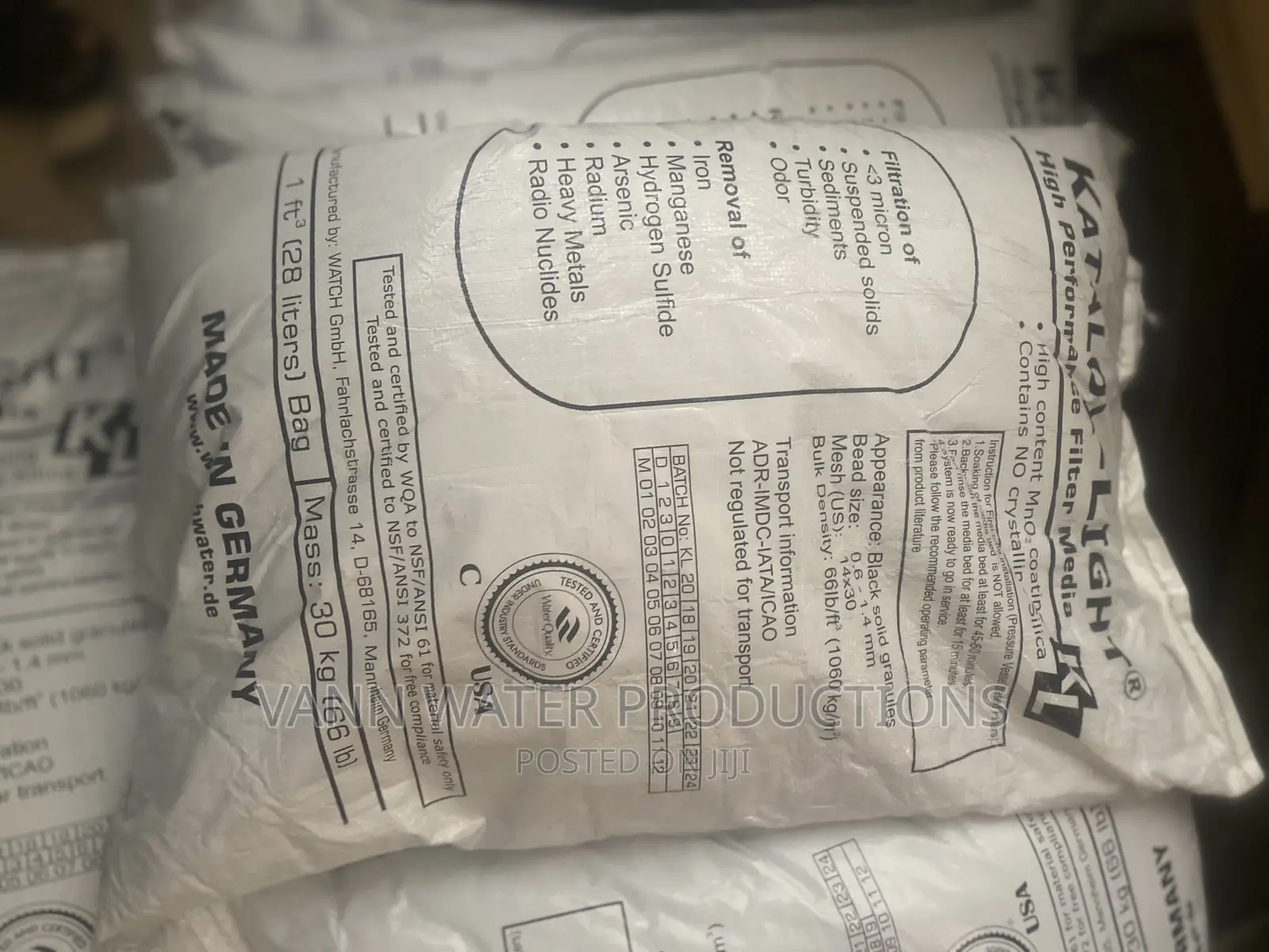 Katalox Available for Iron Removal