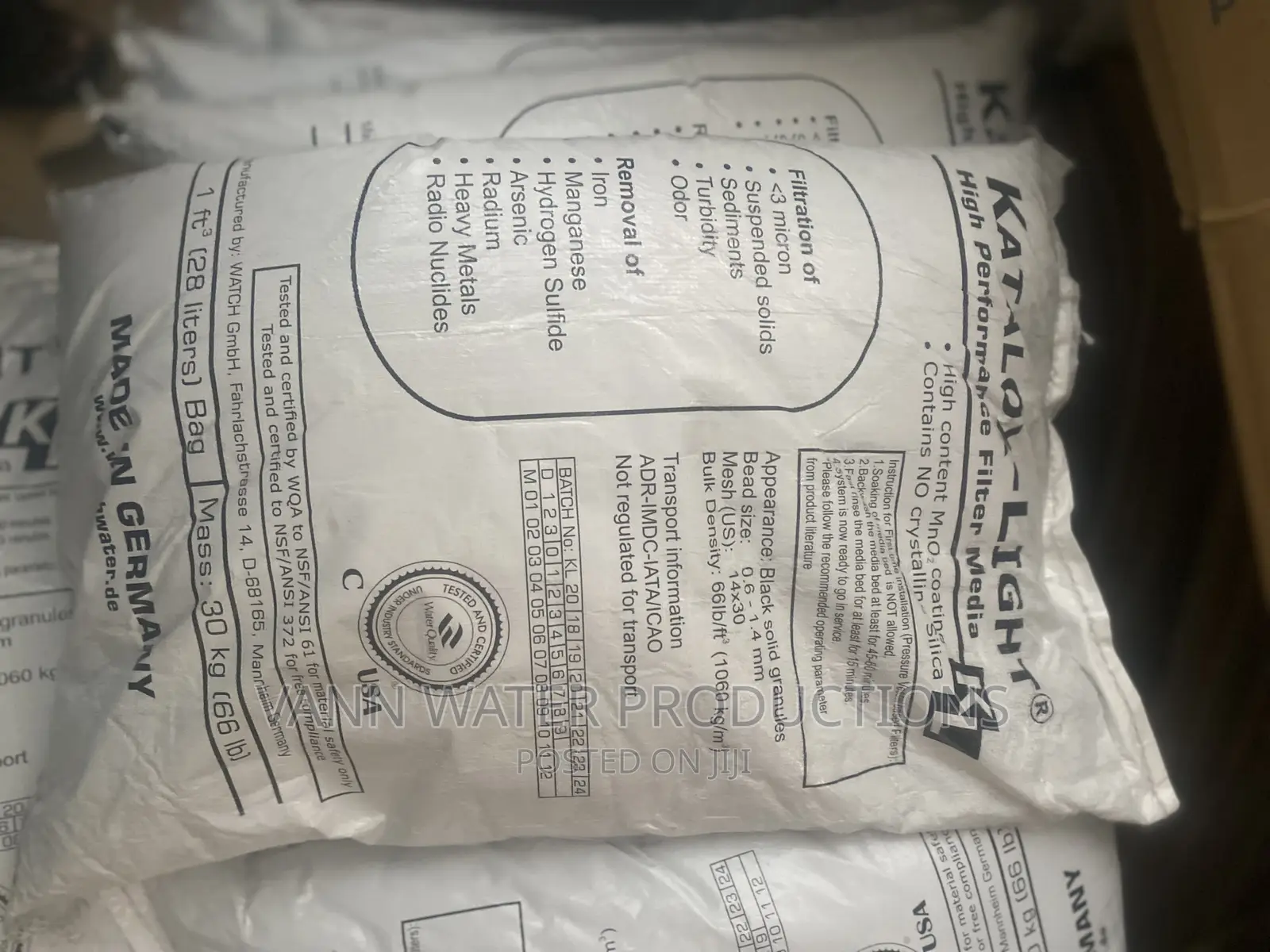 Katalox Available for Iron Removal