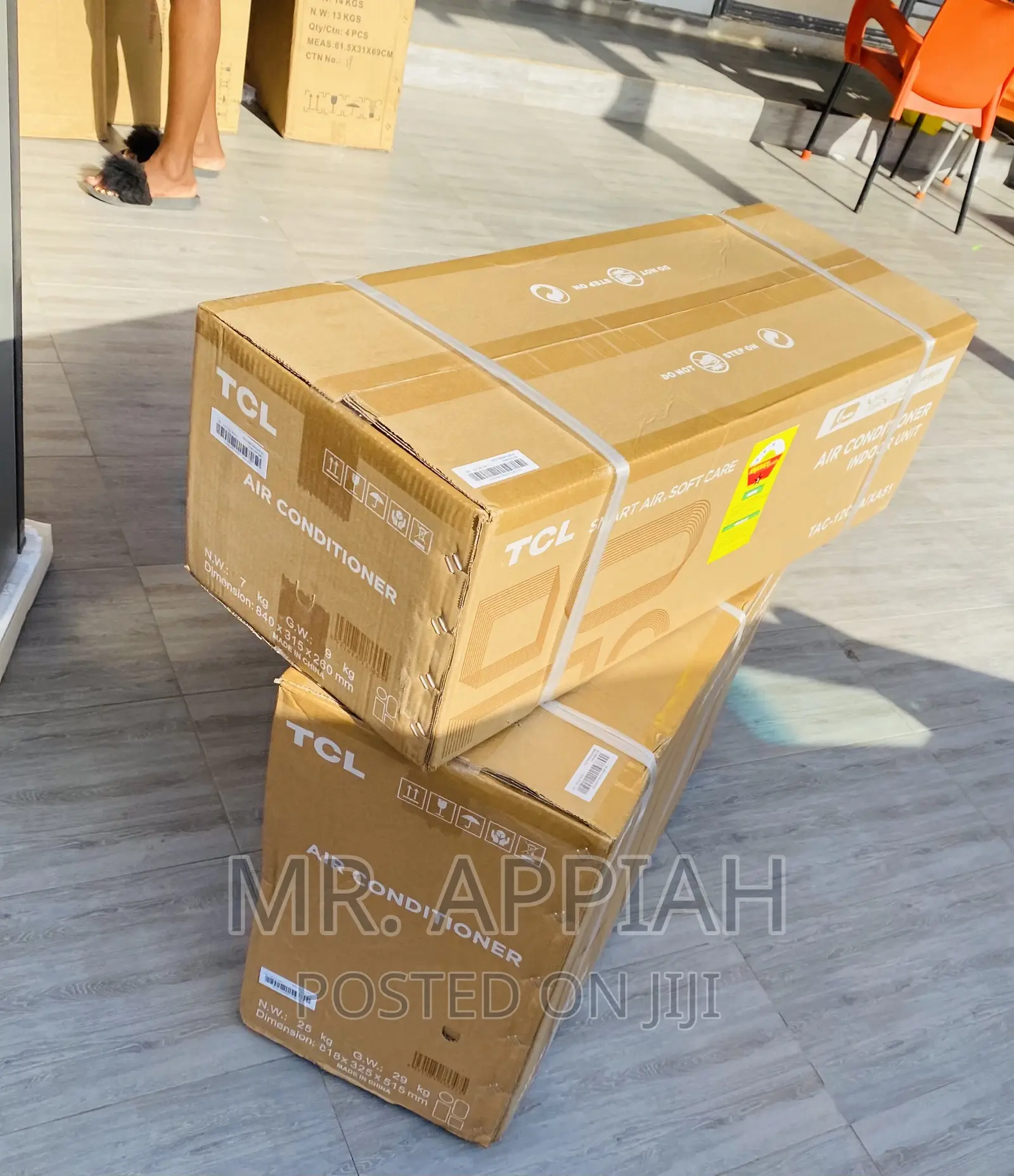 Brand New TCL 1.5hp Inverter Mirror Air Conditioner(Gray) 