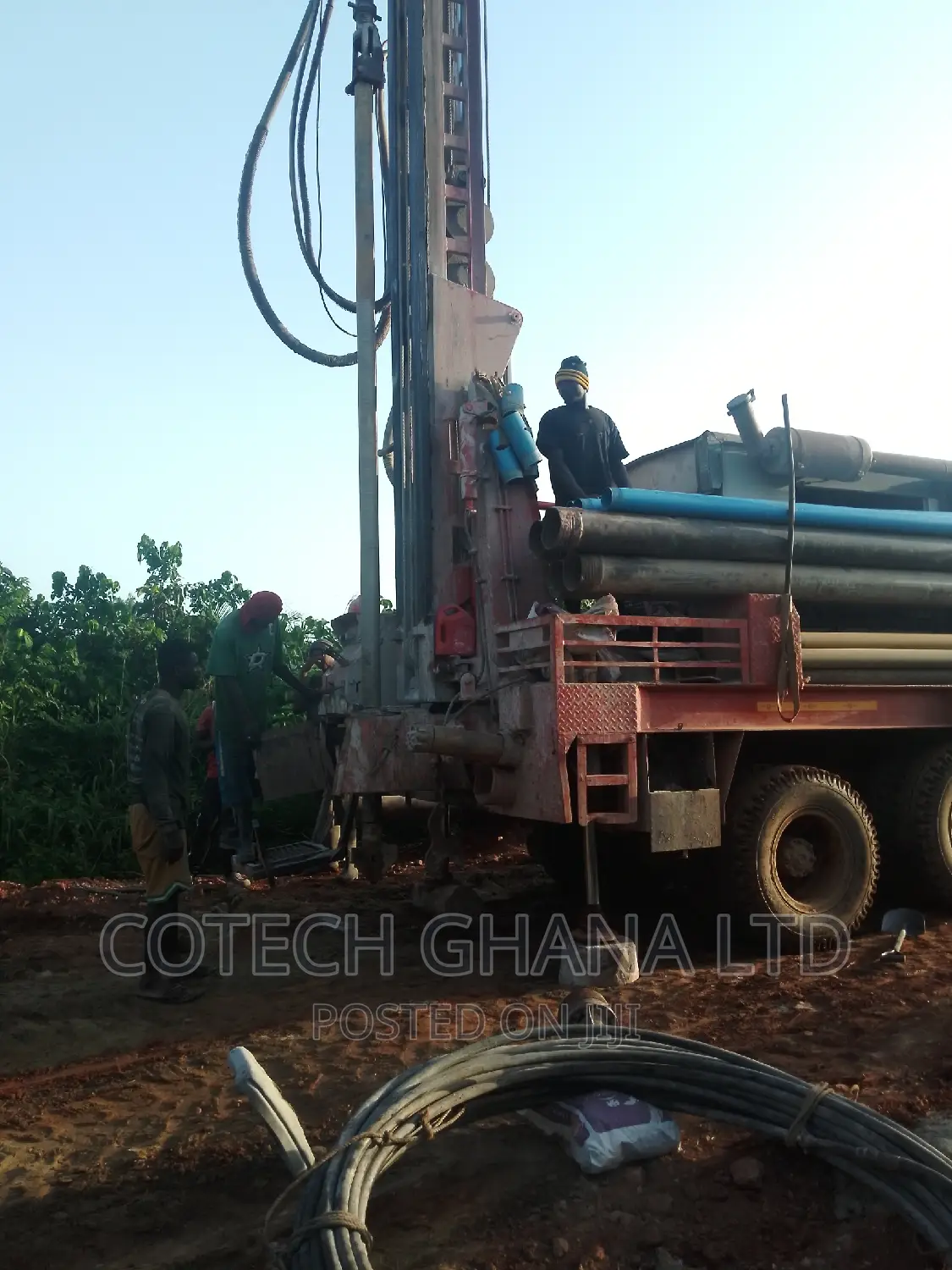 Borehole Drilling With Full Installation