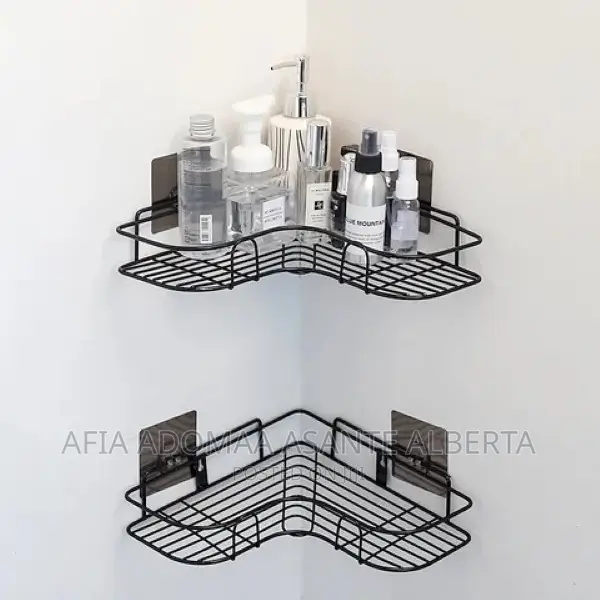 Metal Corner Shelf- 2 in 1