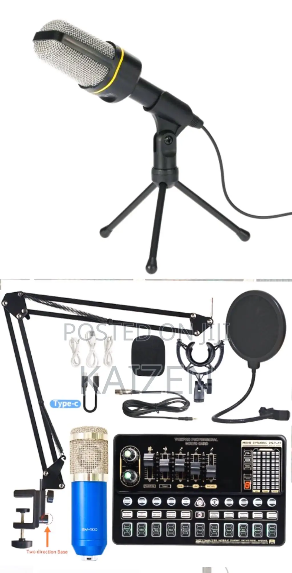 BM900 Studio Microphone Set With Additional Microphone