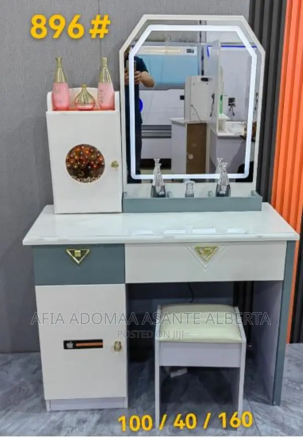 Modernized Dressing Mirror With LED Light