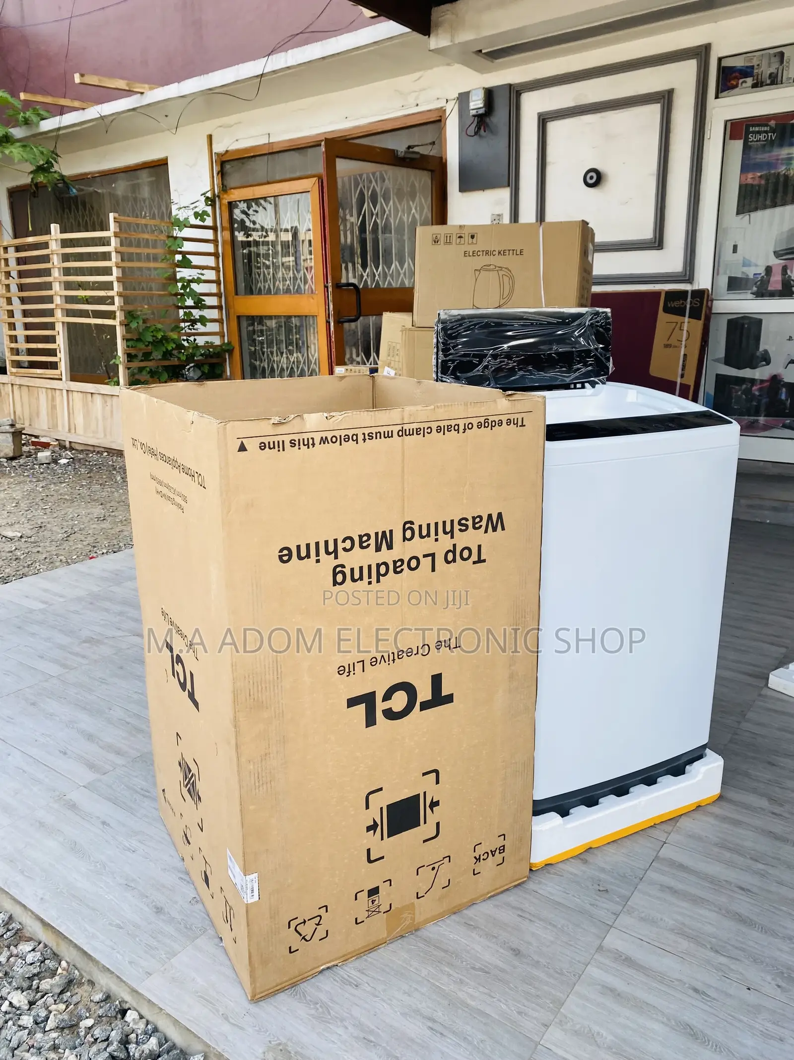 Shop Affordable TCL 8kg Semi-Authentic Washing Machine.