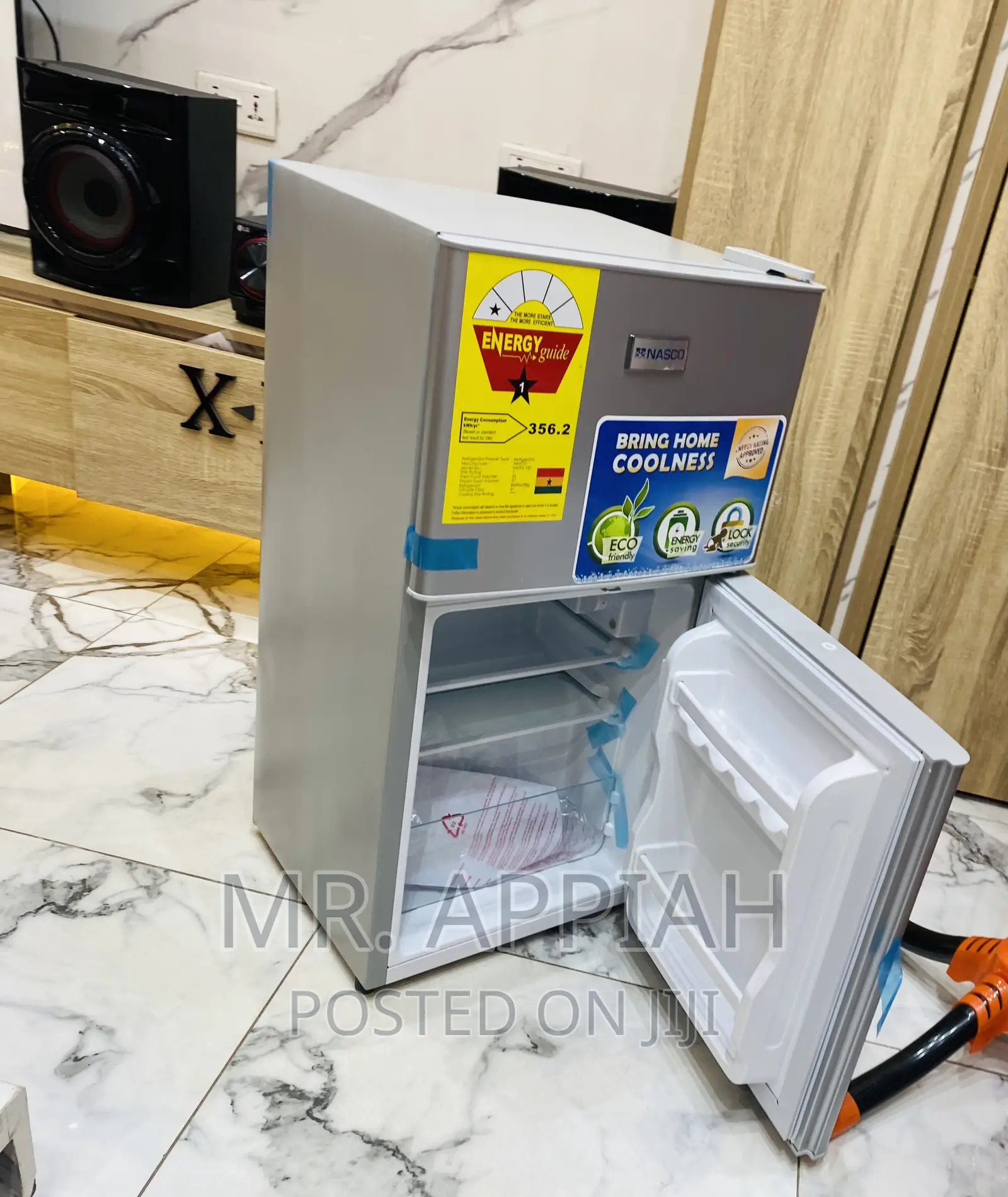 Latest Nasco Nasf2-120 Double Door Refrigerator.