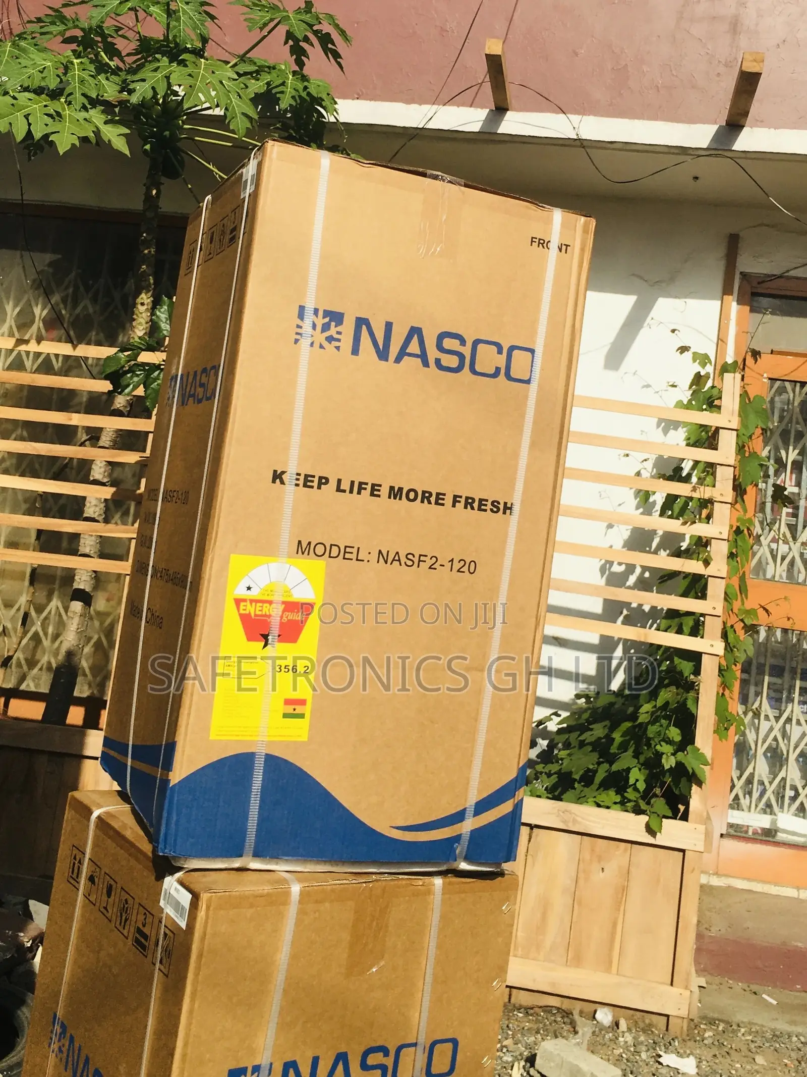 Nas2-120fl Tabletop Topfreezer Doubledoor Nasco Gray Fridge