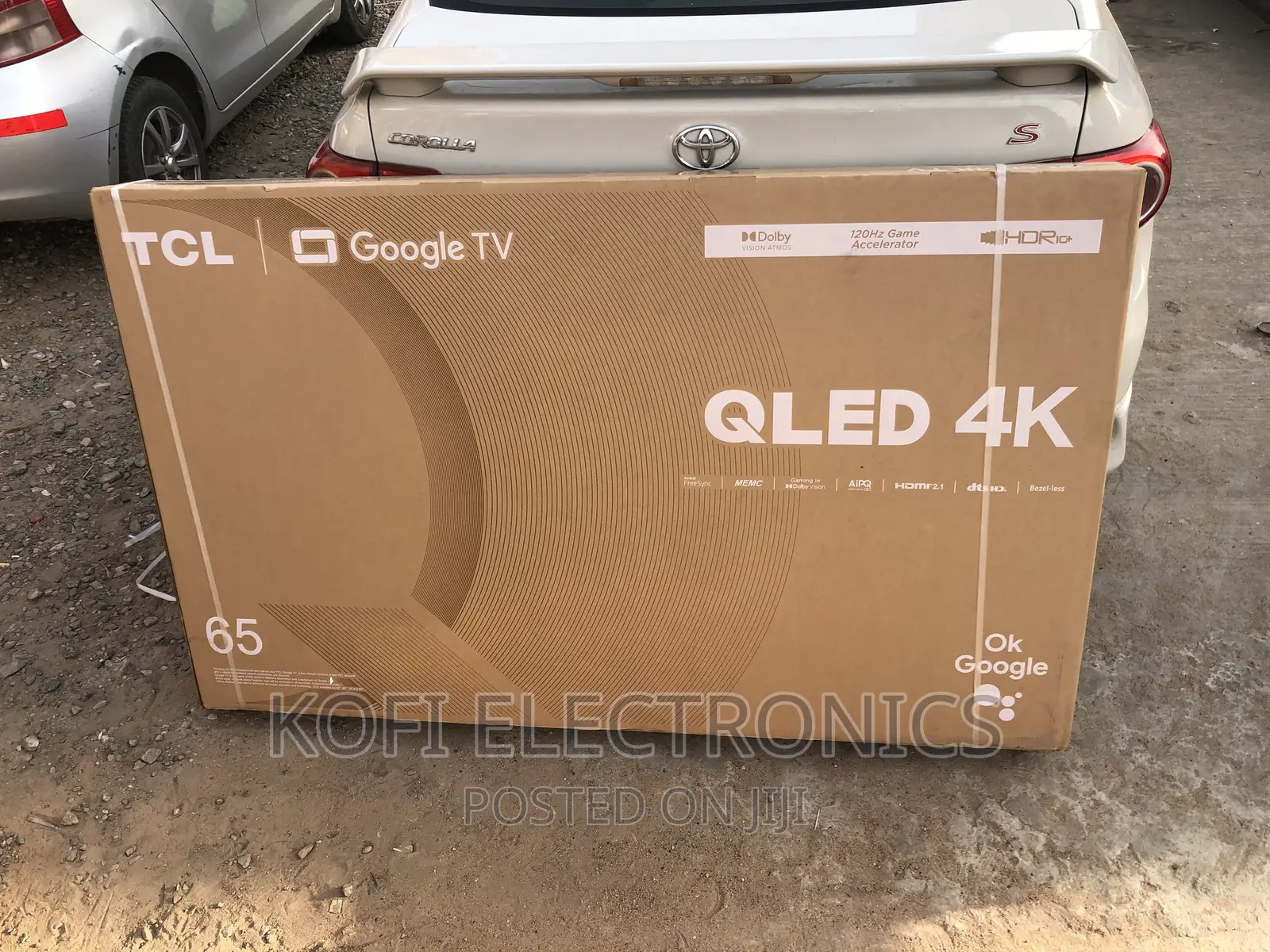 120hz Game Accelerated-TCL 65 – QLED Smart Android Tv