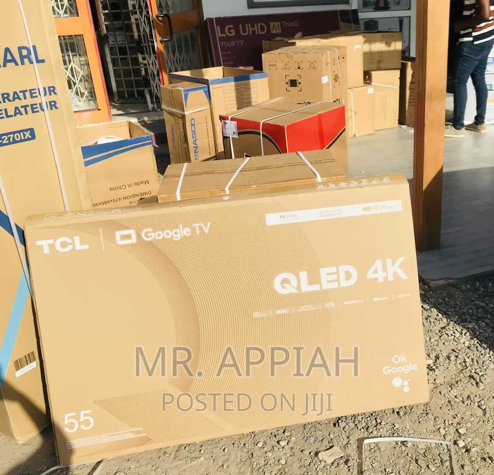 Shop Affordable TCL 55c645 55” Ultra HD Smart Qled Tv.