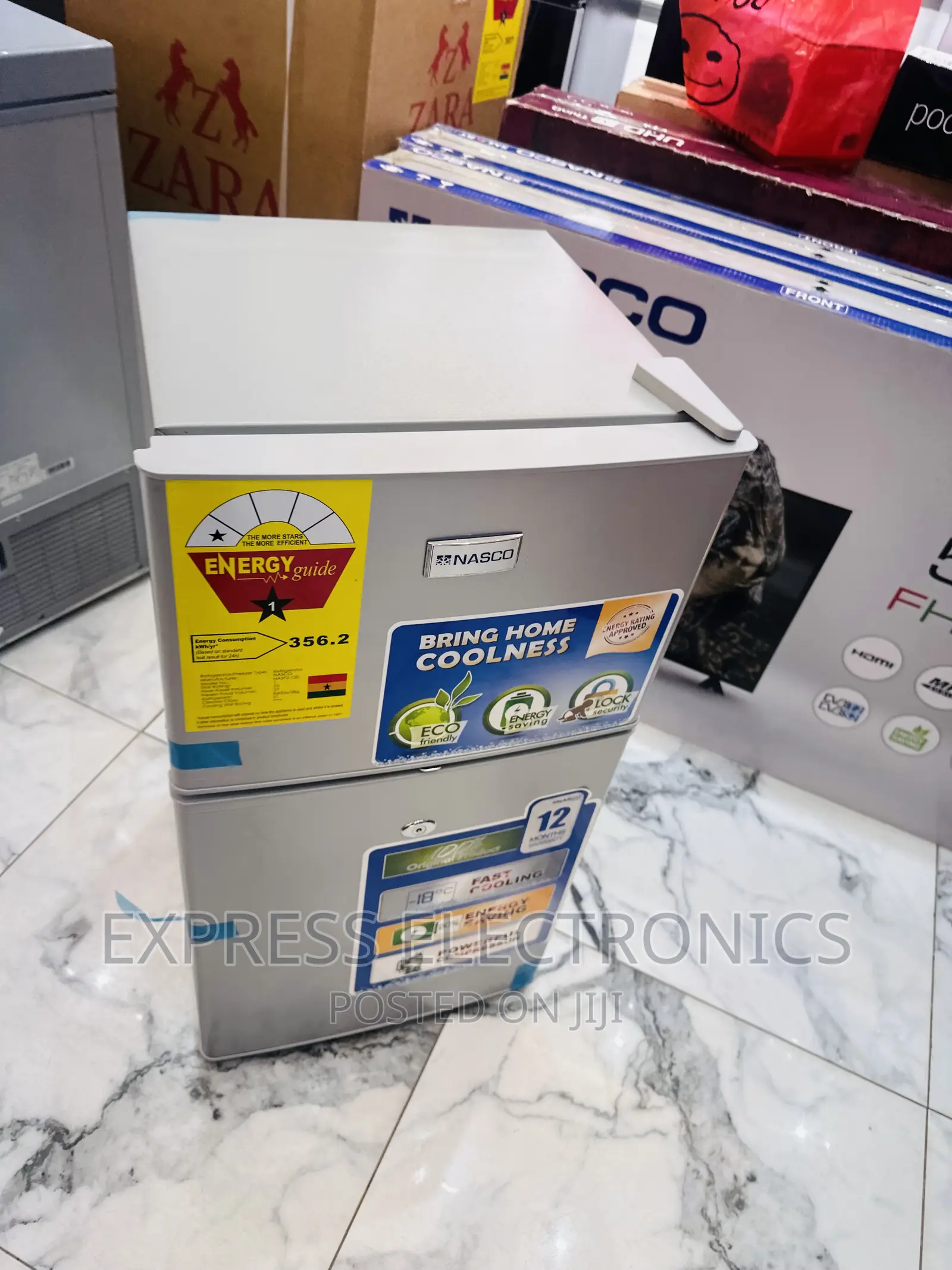 The Latest Eco Friendly Fridge Nasco Nasf2-120 Double Door