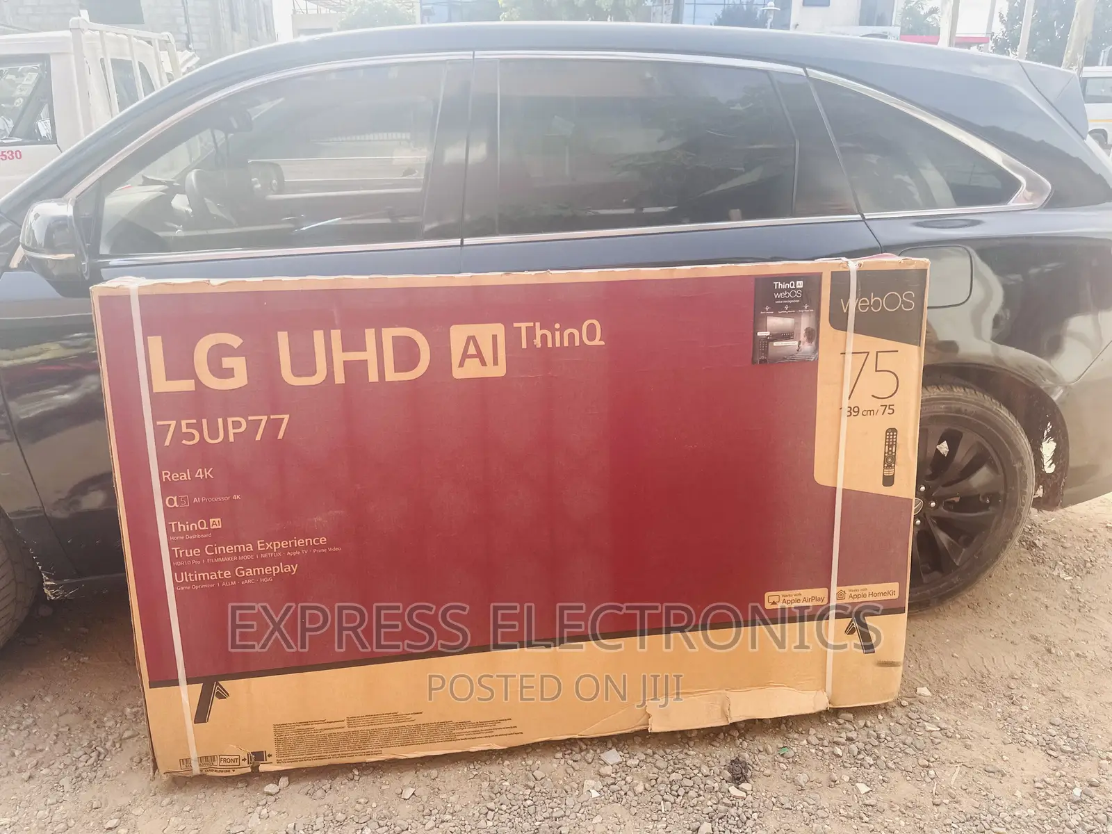 Available at Stock UHD Smart Lg Tv 75”Up77