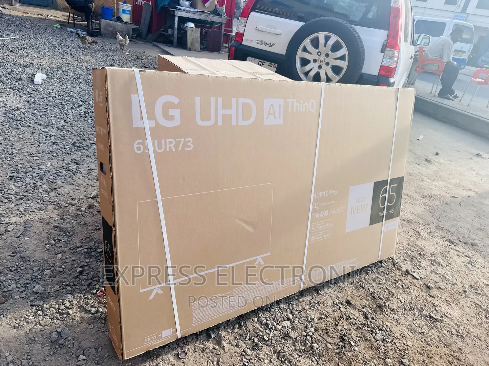 Wide Viewing Angle UHD Lg 65”UR730 Glossy