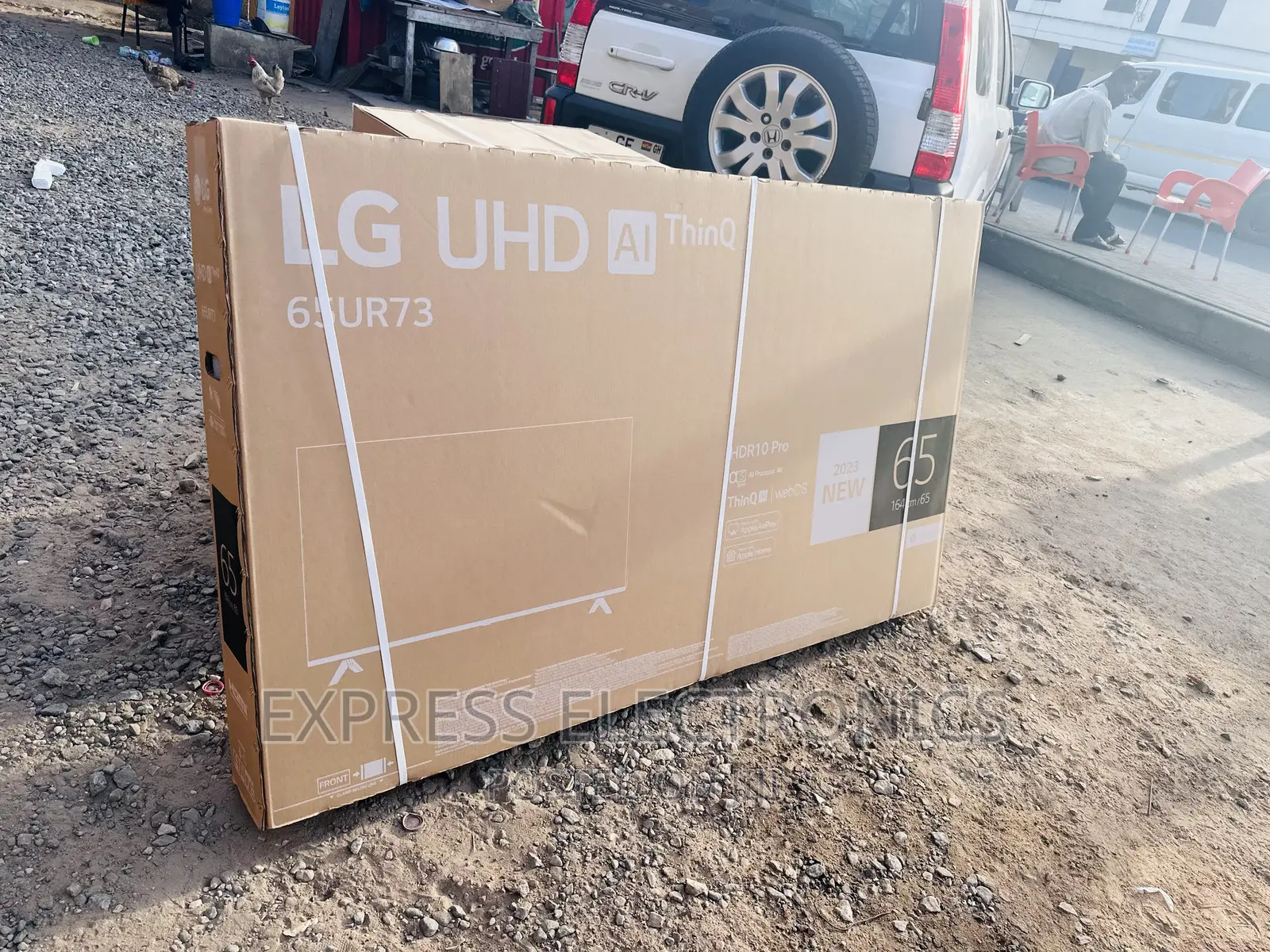 Wide Viewing Angle UHD Lg 65”UR730 Glossy
