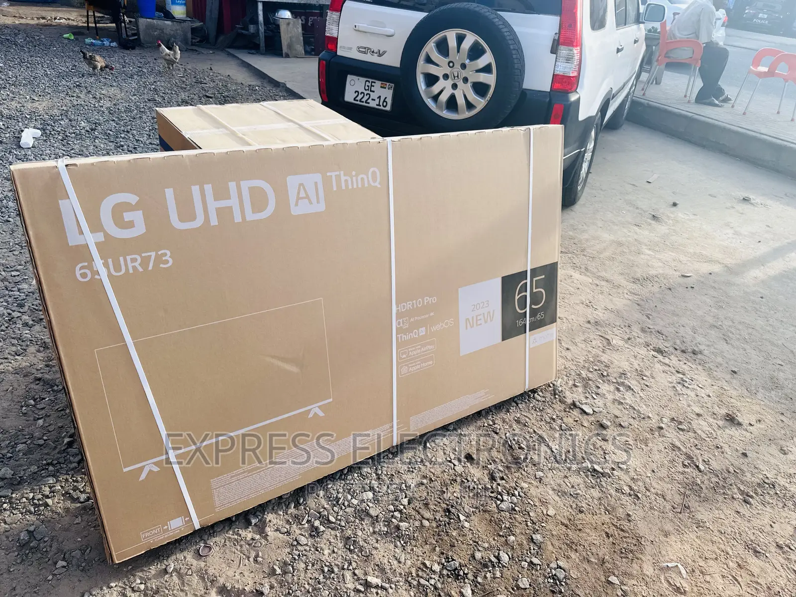 Bluetooth Dolly Audio LG UHD Smart 65”UR730