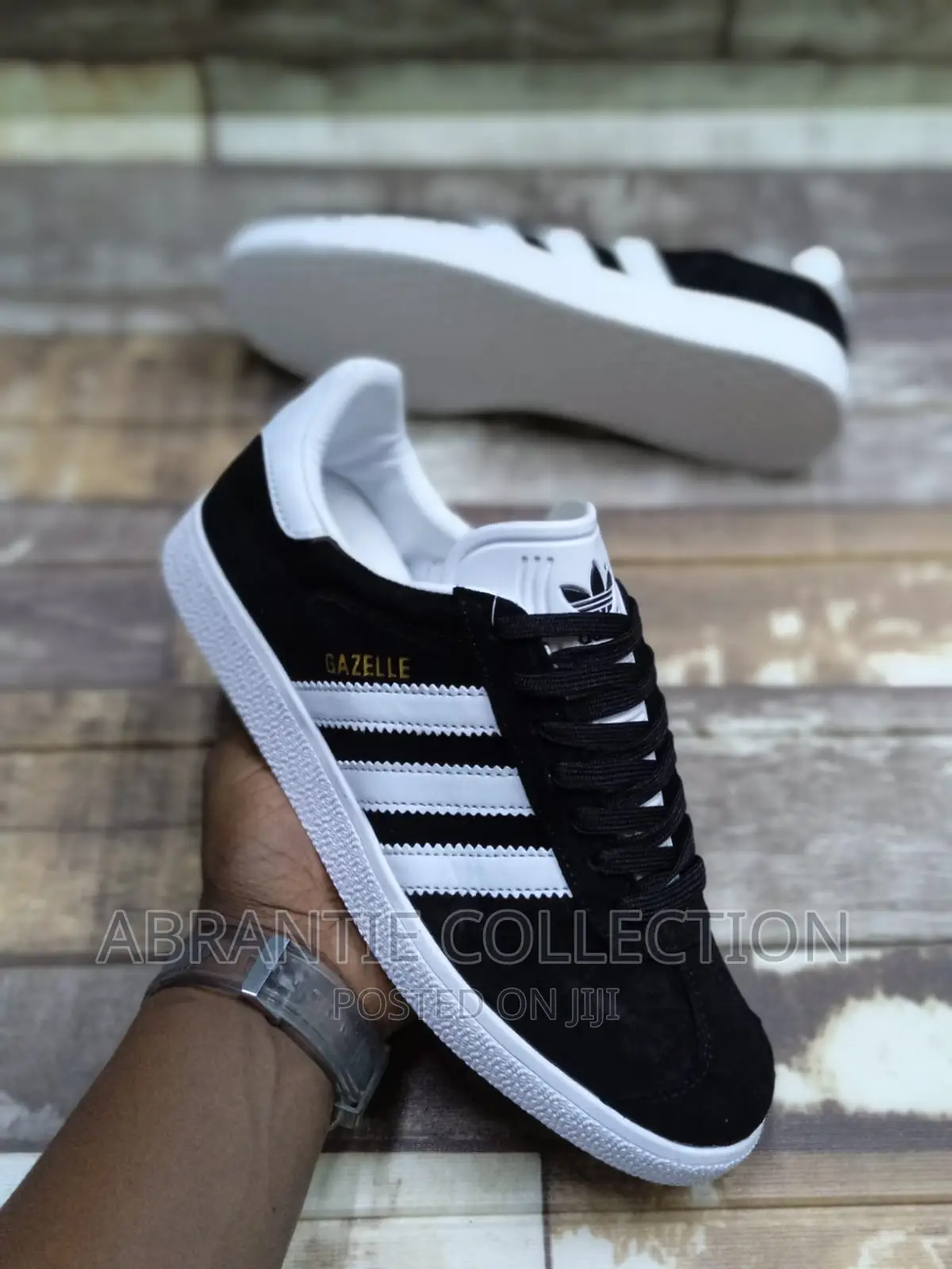 Adidas Gazelle Black/White