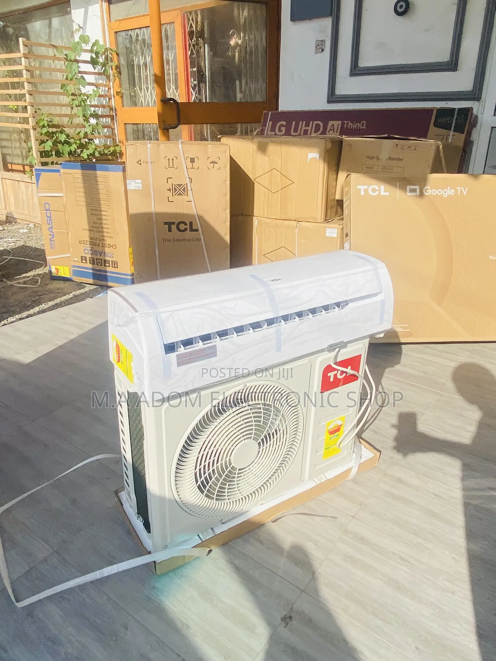 Fast Chilling TCL 1.5hp Split Electric Ac(White).