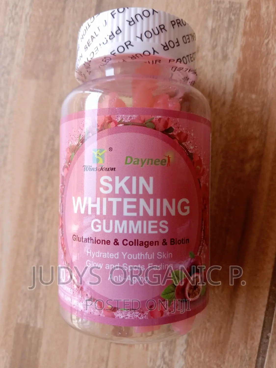 Skin Whitening Gummies With Glutathione and Biotin