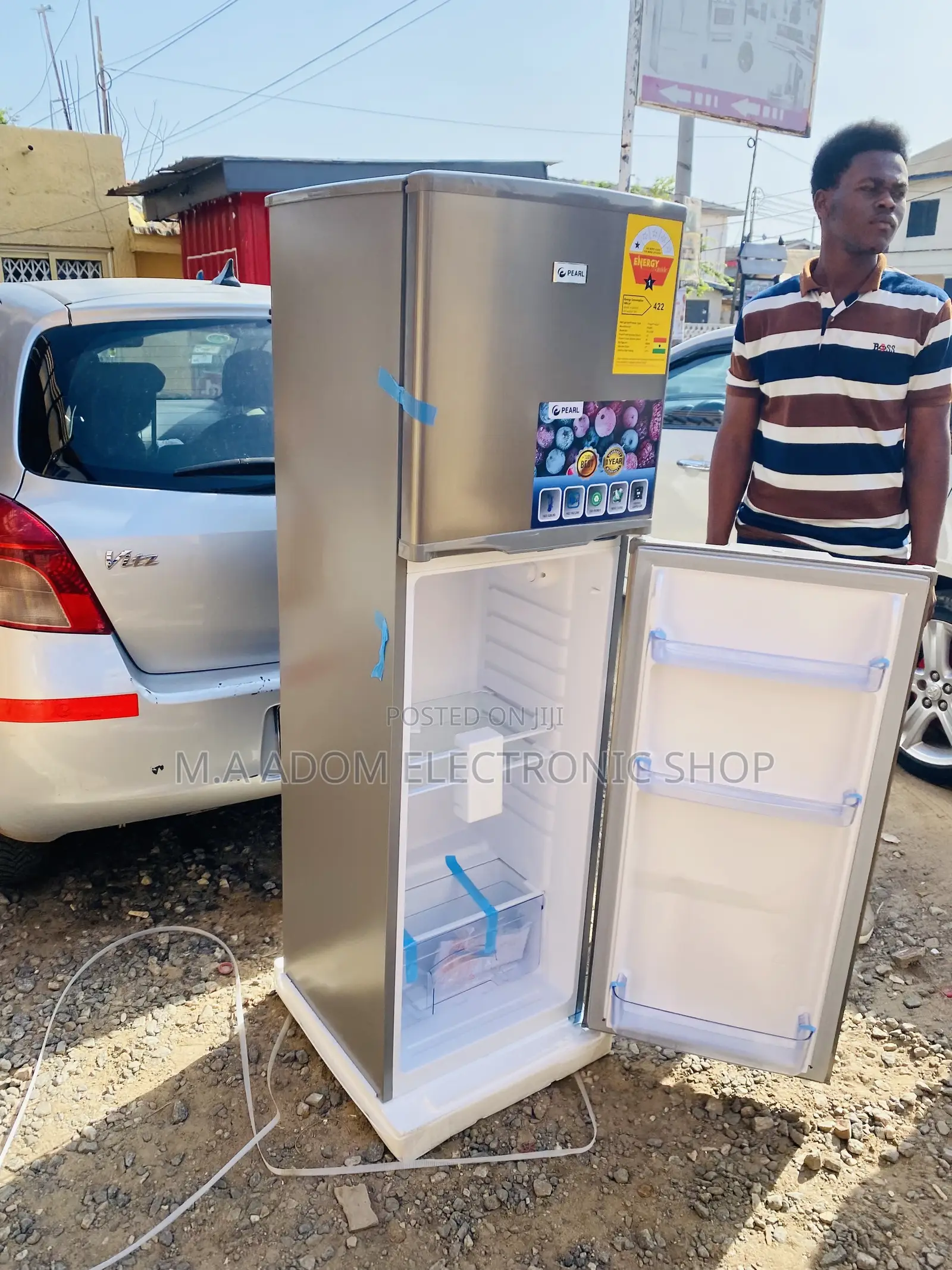 Shop Fabulous Pearl 166L Double Door Refrigerator(Pf-270ix)