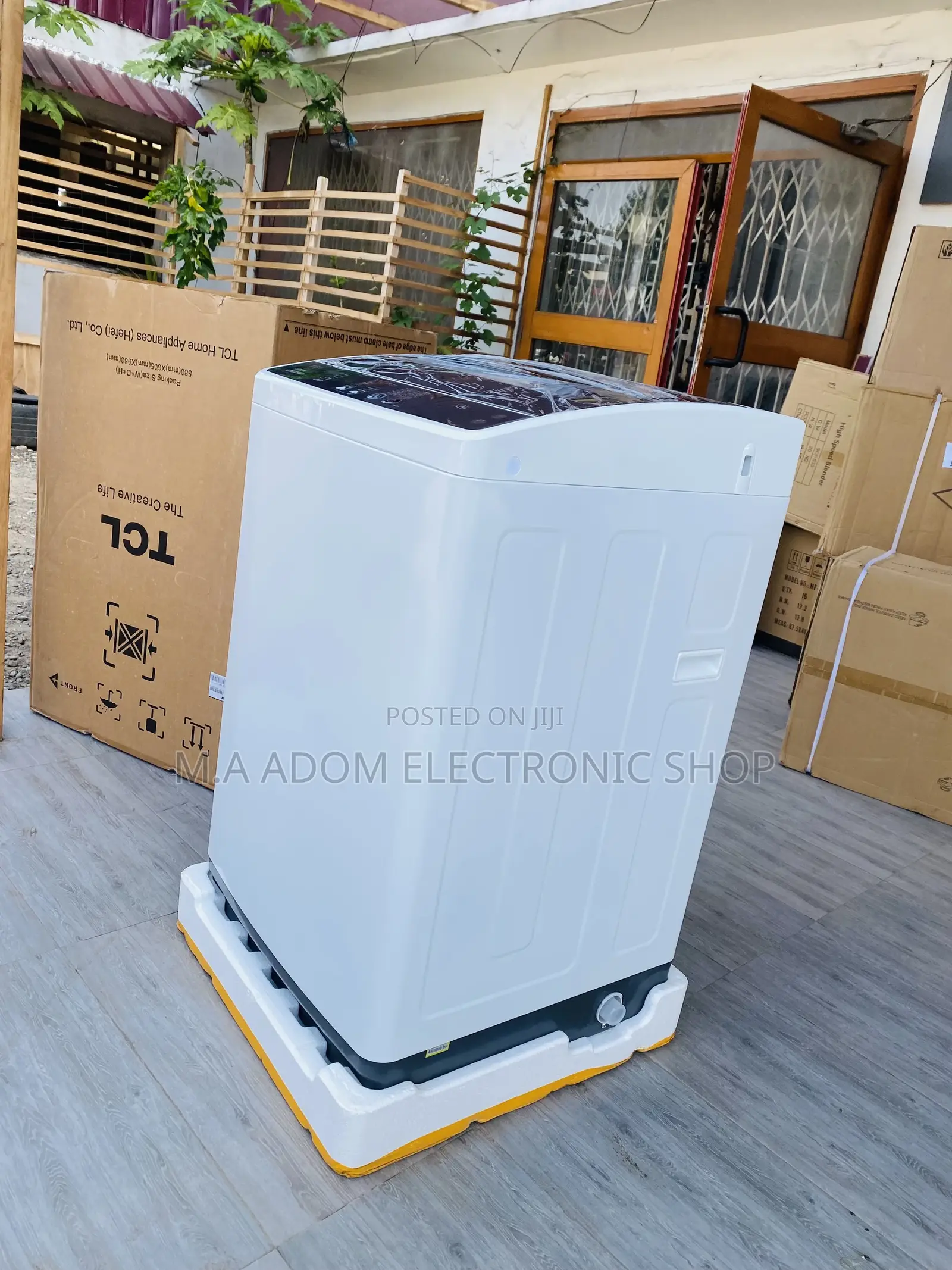 Buy Authentic TCL 8kg Top Load Electric Washing Machine 