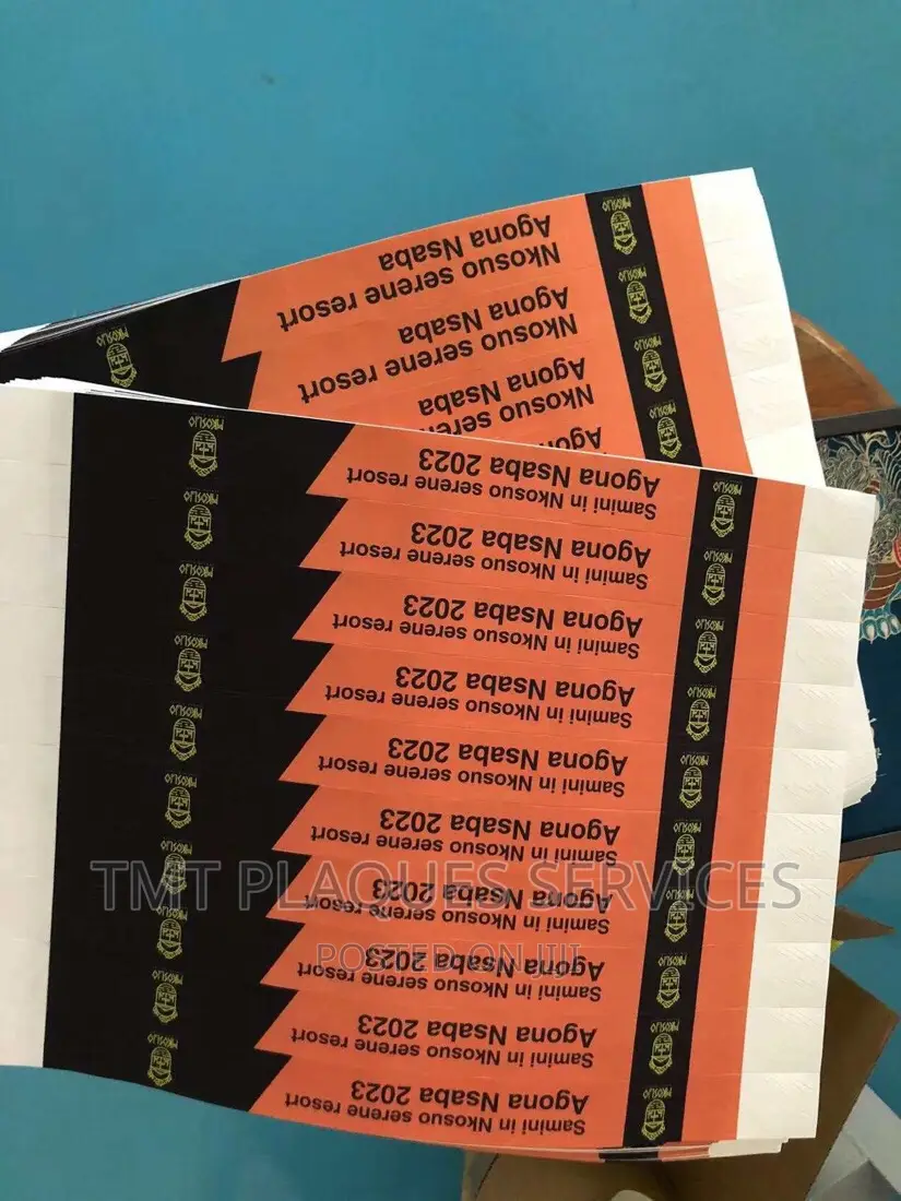 Tyvek Wristband for Your Events