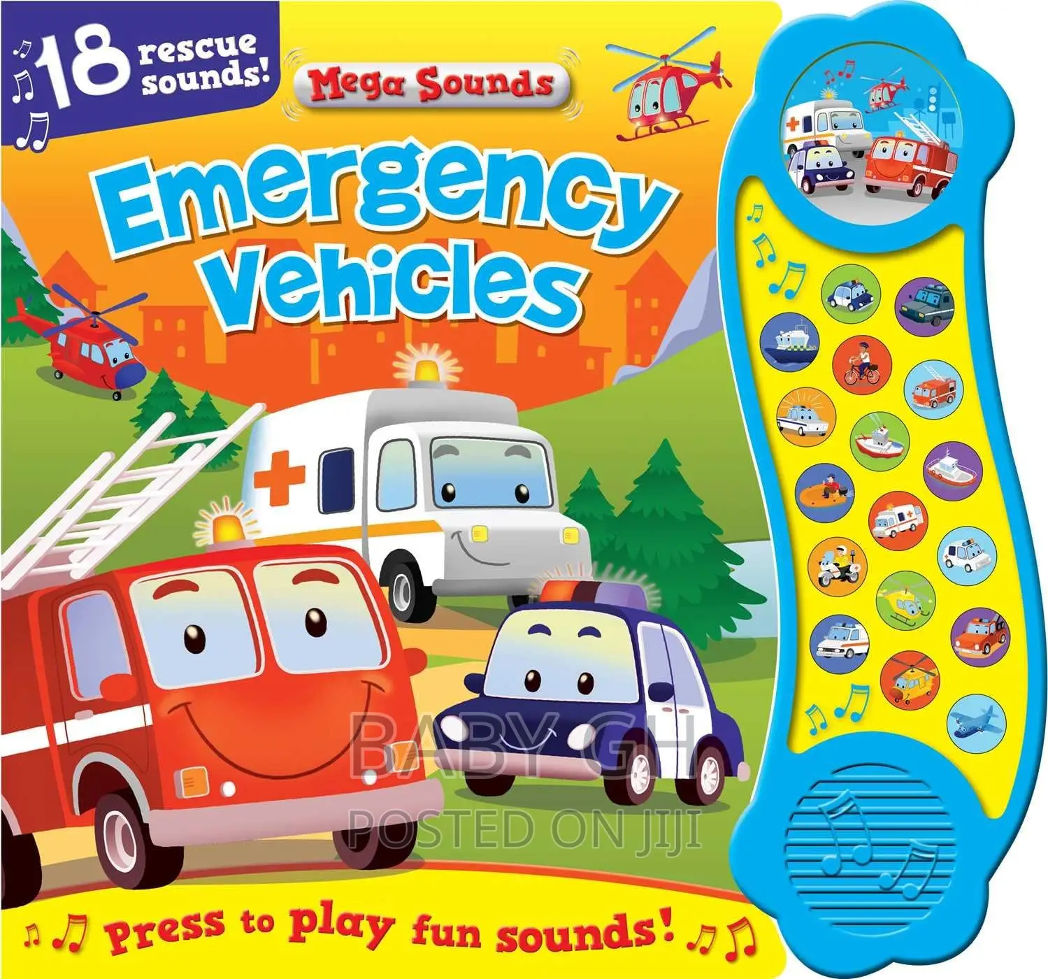 Emergency Vehicles Toy