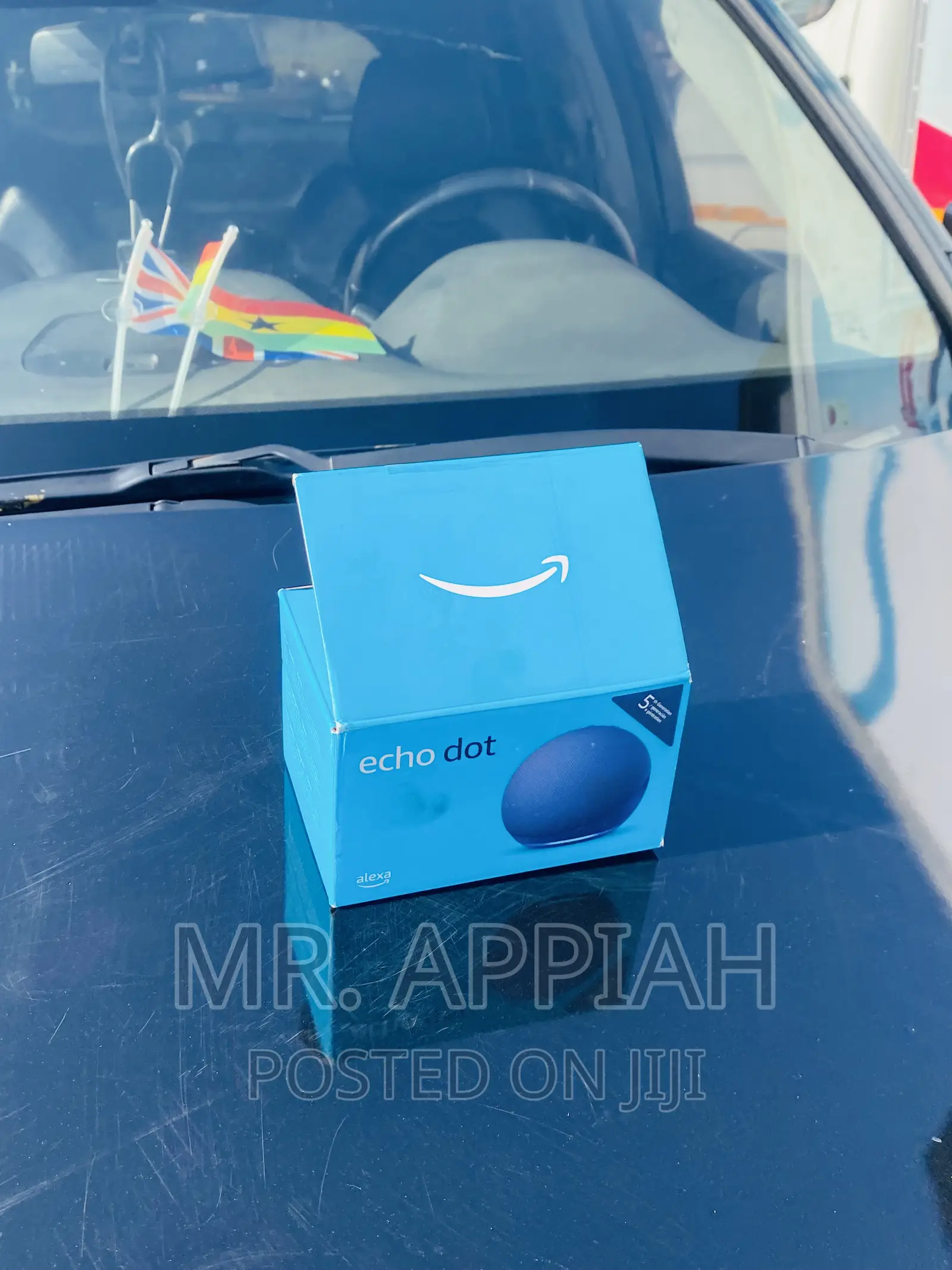 Adorable Echo Dot Rechargeable Bluetooth Speaker(Black).