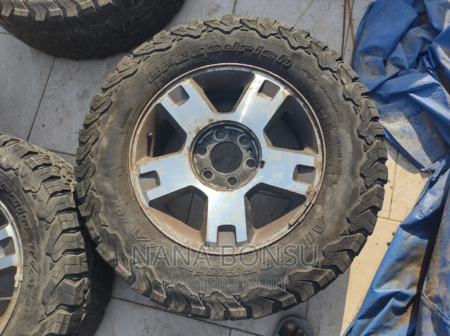 275/65 R18 Long Range Tyres With Original Rim