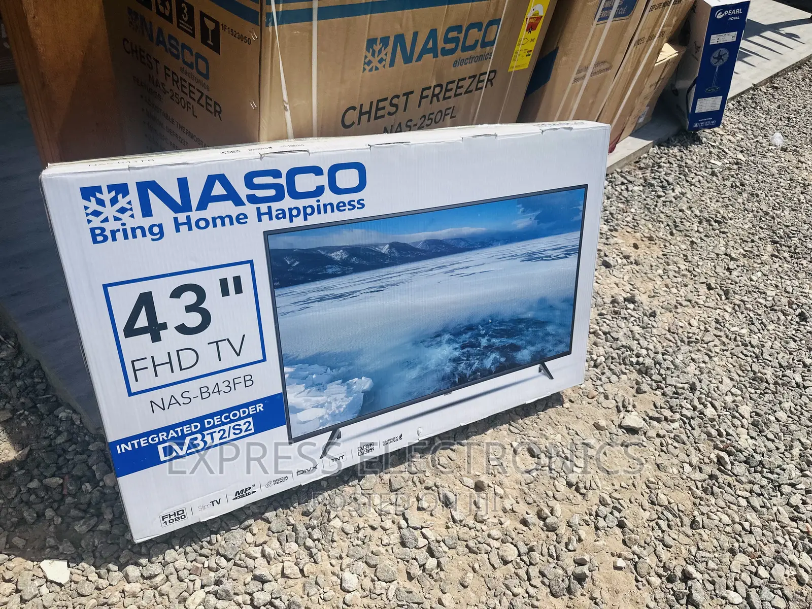 Hurry and Grab Your Nasco FHD Satellite Tv 43” Tv 