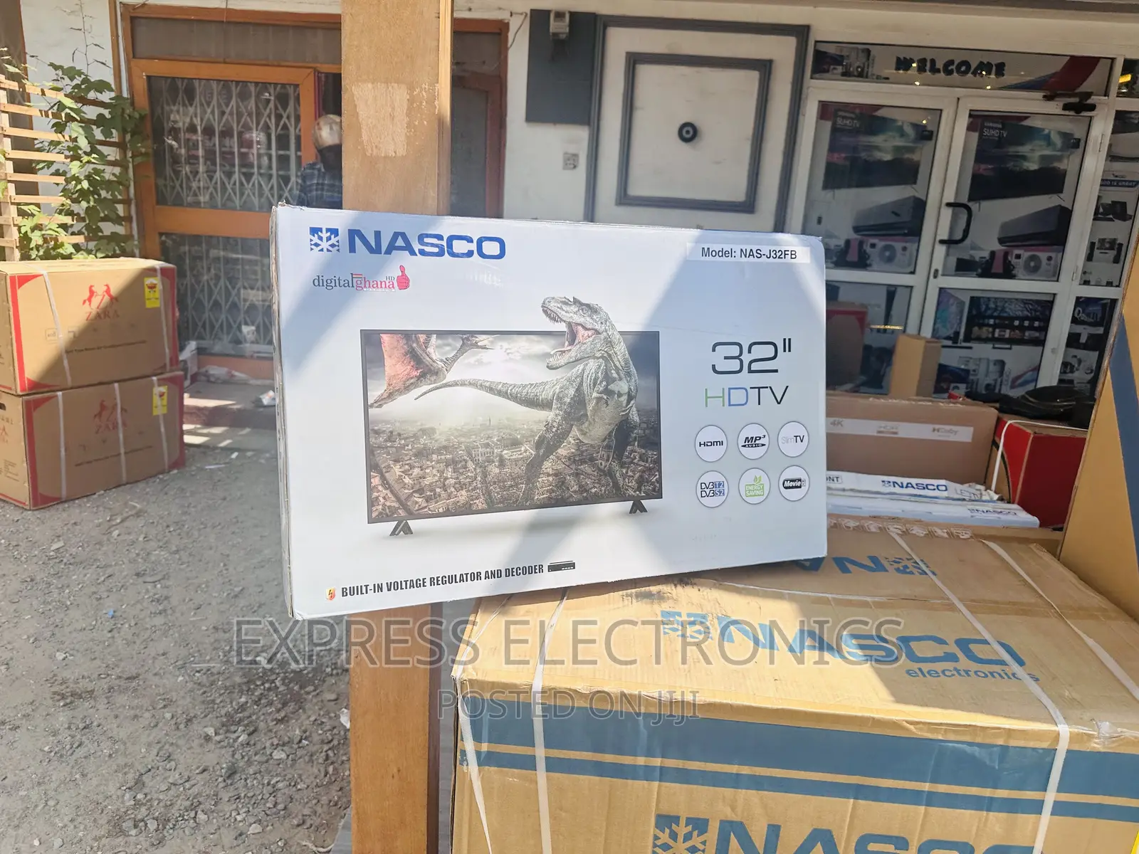 Object Tracking Sound Lite Nasco 32”FHD Satellite Tv