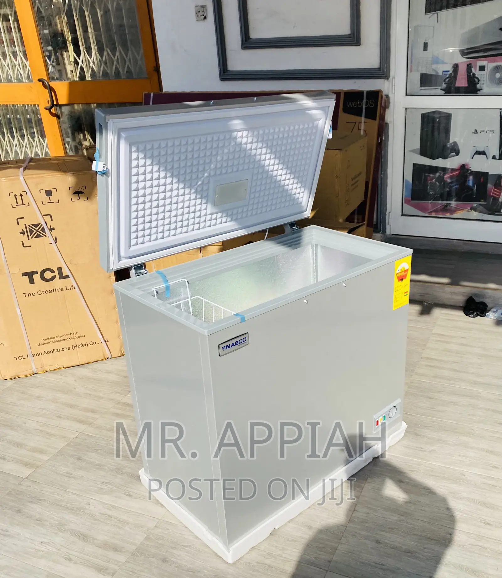 Shop Original Nasco Nas -250fl 200L 1 Door Chest Freezer.