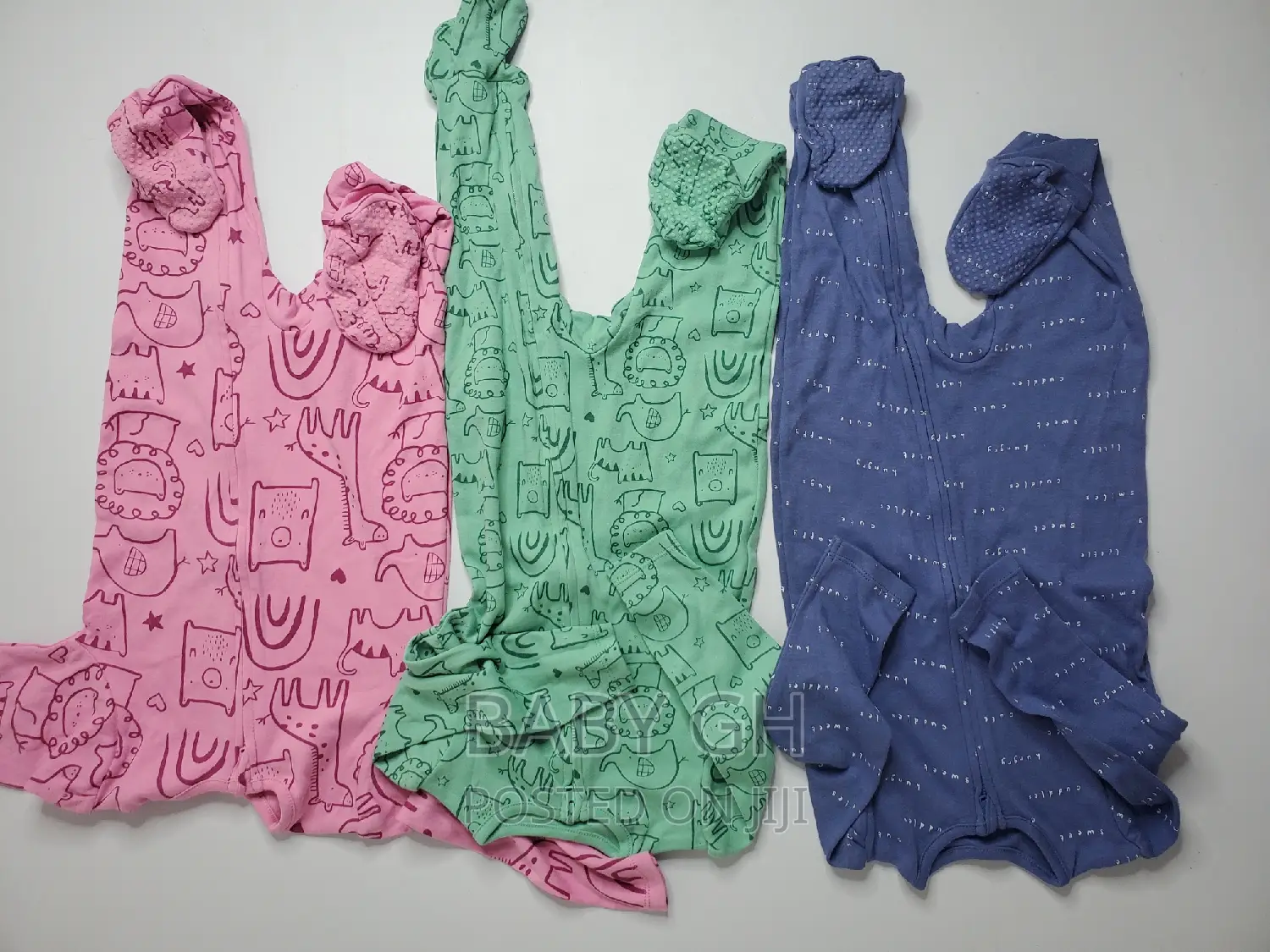 3 Set George Baby Bodysuits