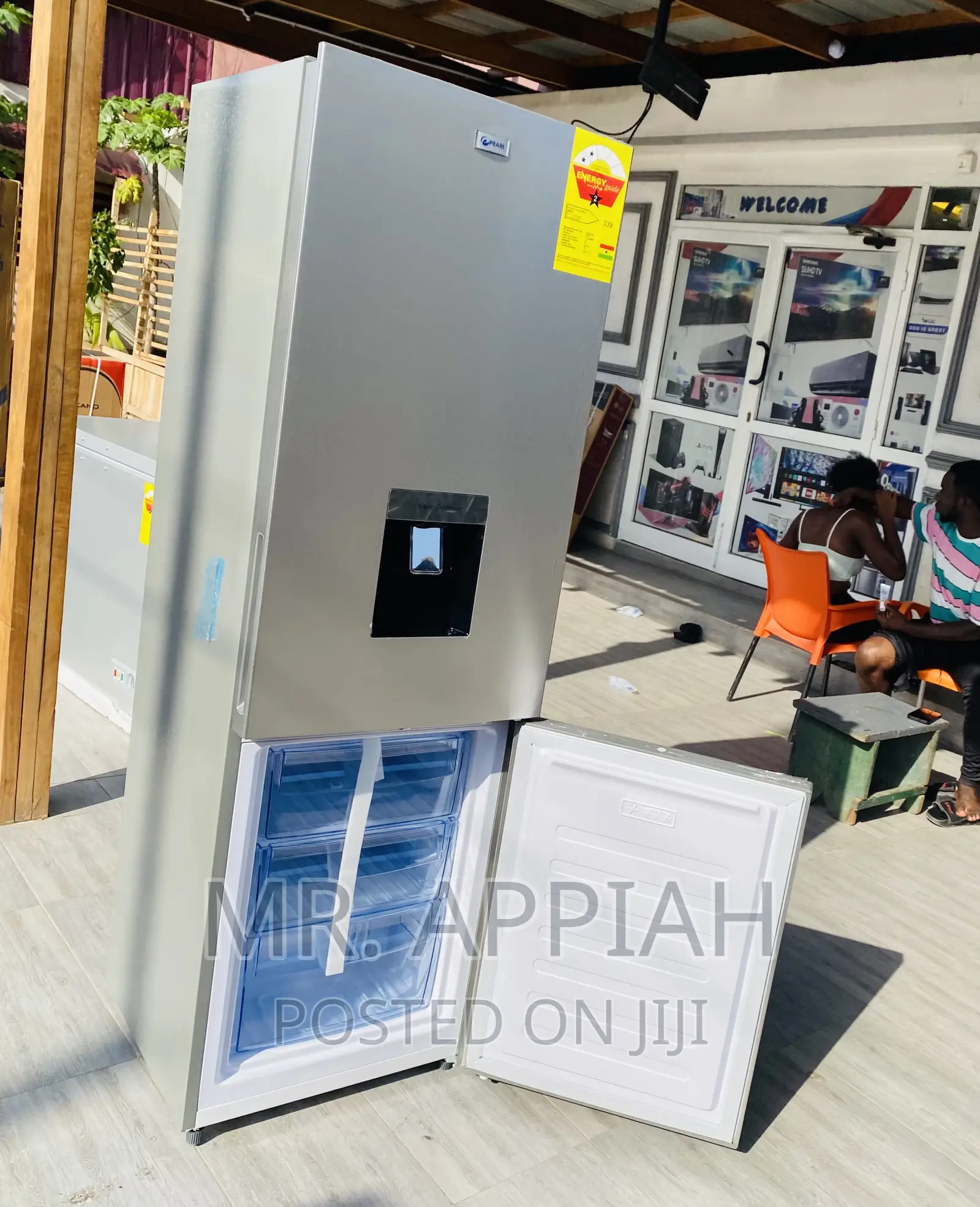 Shop Affordable Pearl Pf-330bwd 251ltr Double Door Fridge.