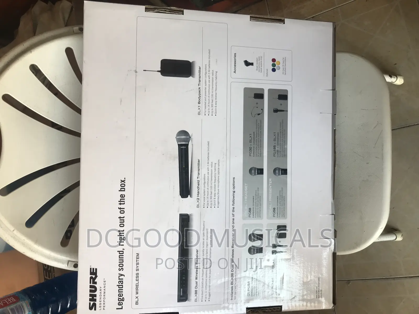 Shure BLX Premium 2in1 Wireless Microphone