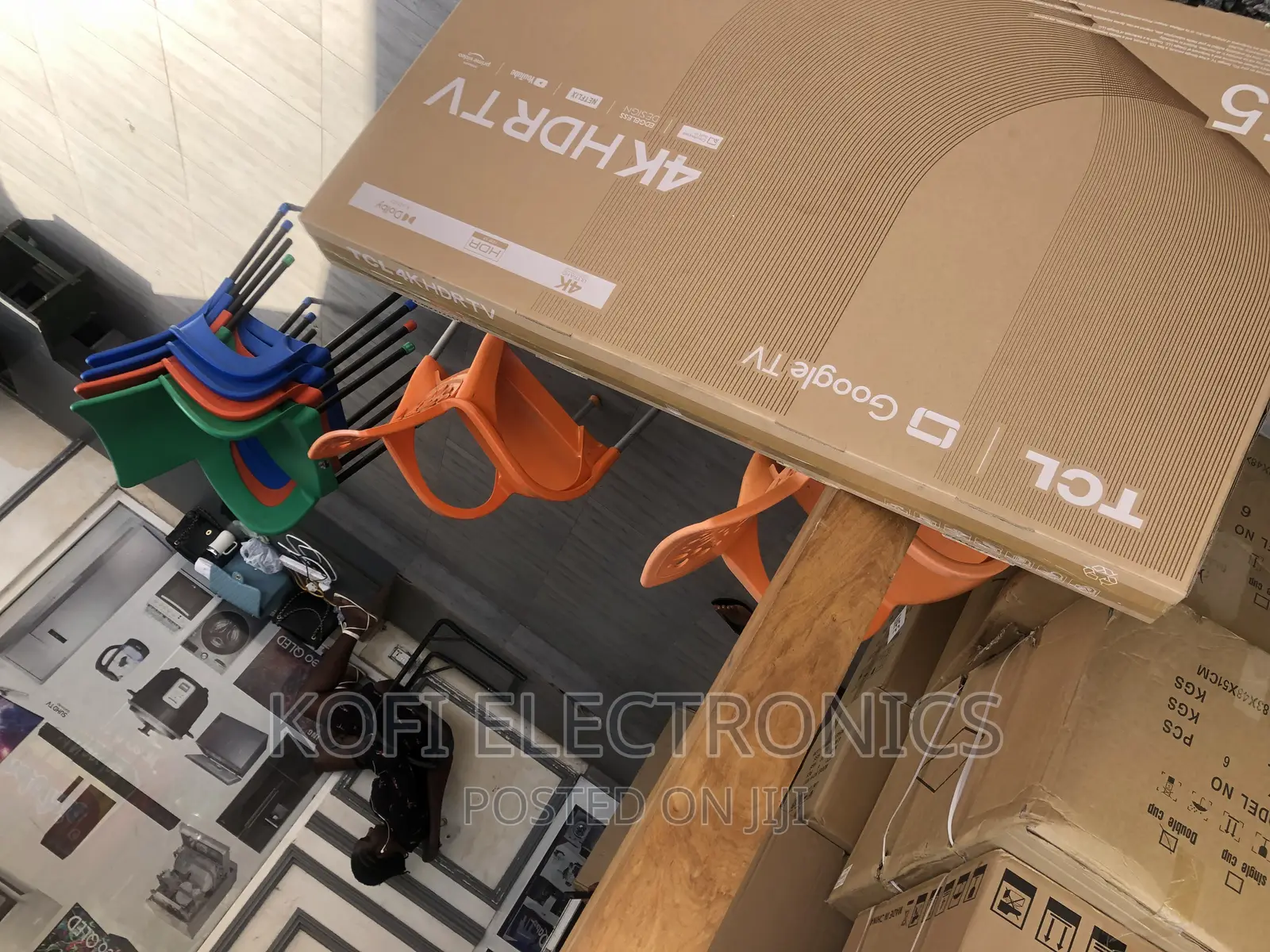 High Dynamic Range TCL UHD 55P635 55-inch UHD Google Tv