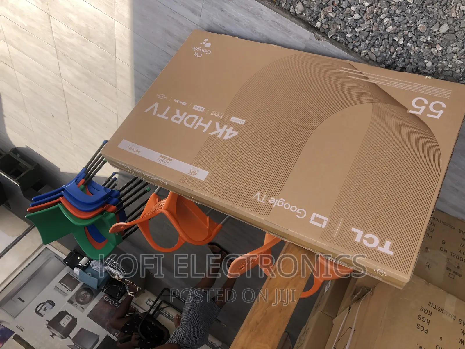 High Dynamic Range TCL UHD 55P635 55-inch UHD Google Tv