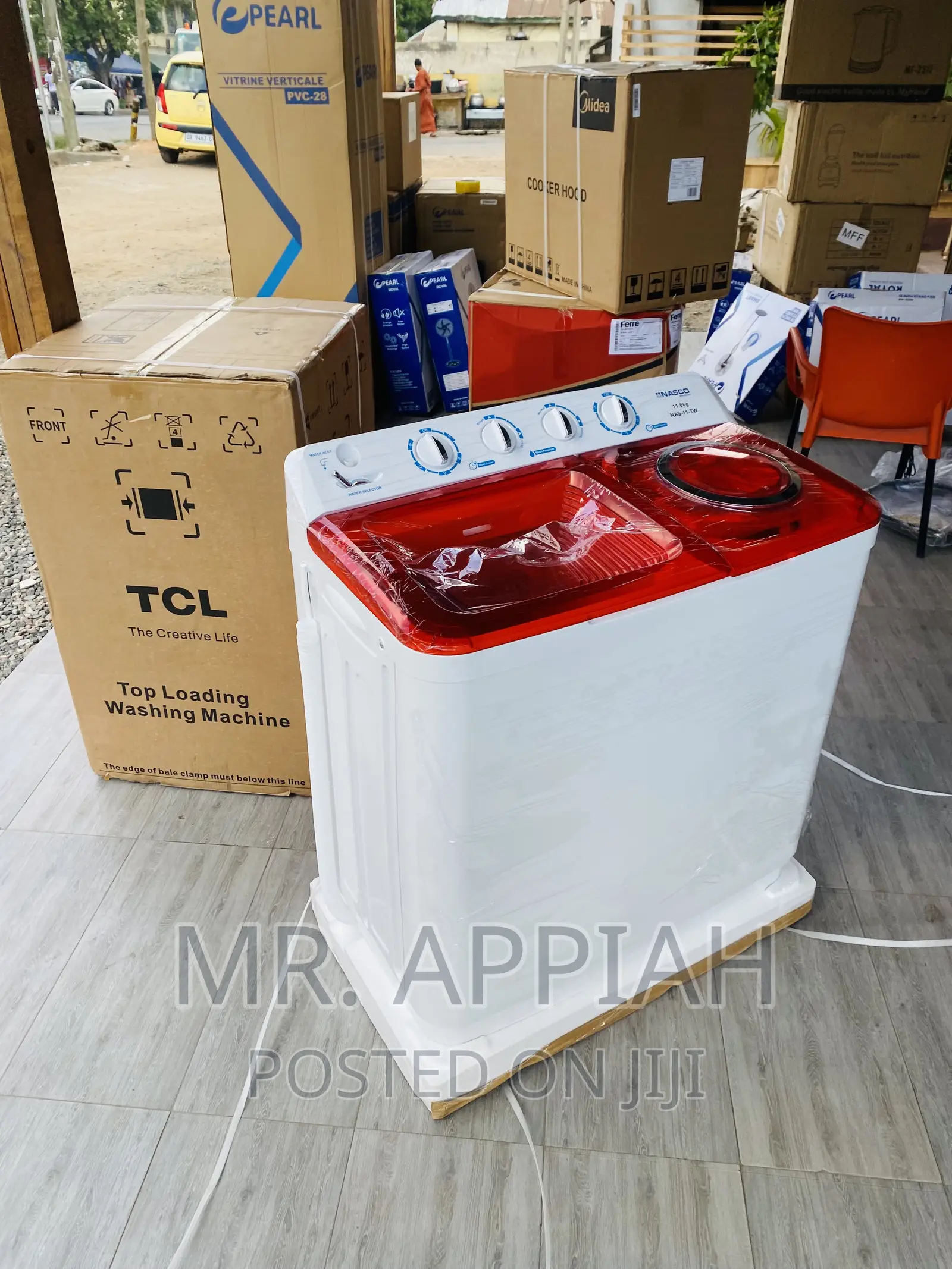 Shop Adorable Nasco 11kgElectric Washing Machine + Spin/Dry