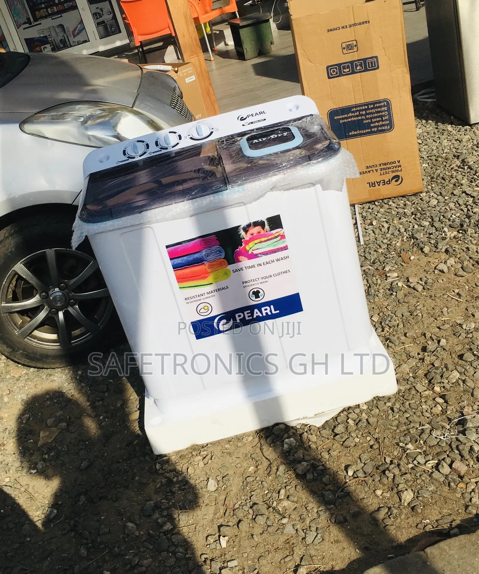  Semiautomatic Topload Electric Washingmachine 7kg Pearl