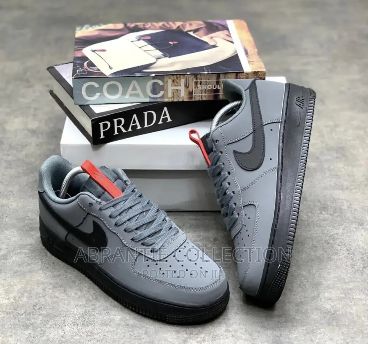 Nike Air Force 1 Black/Ash