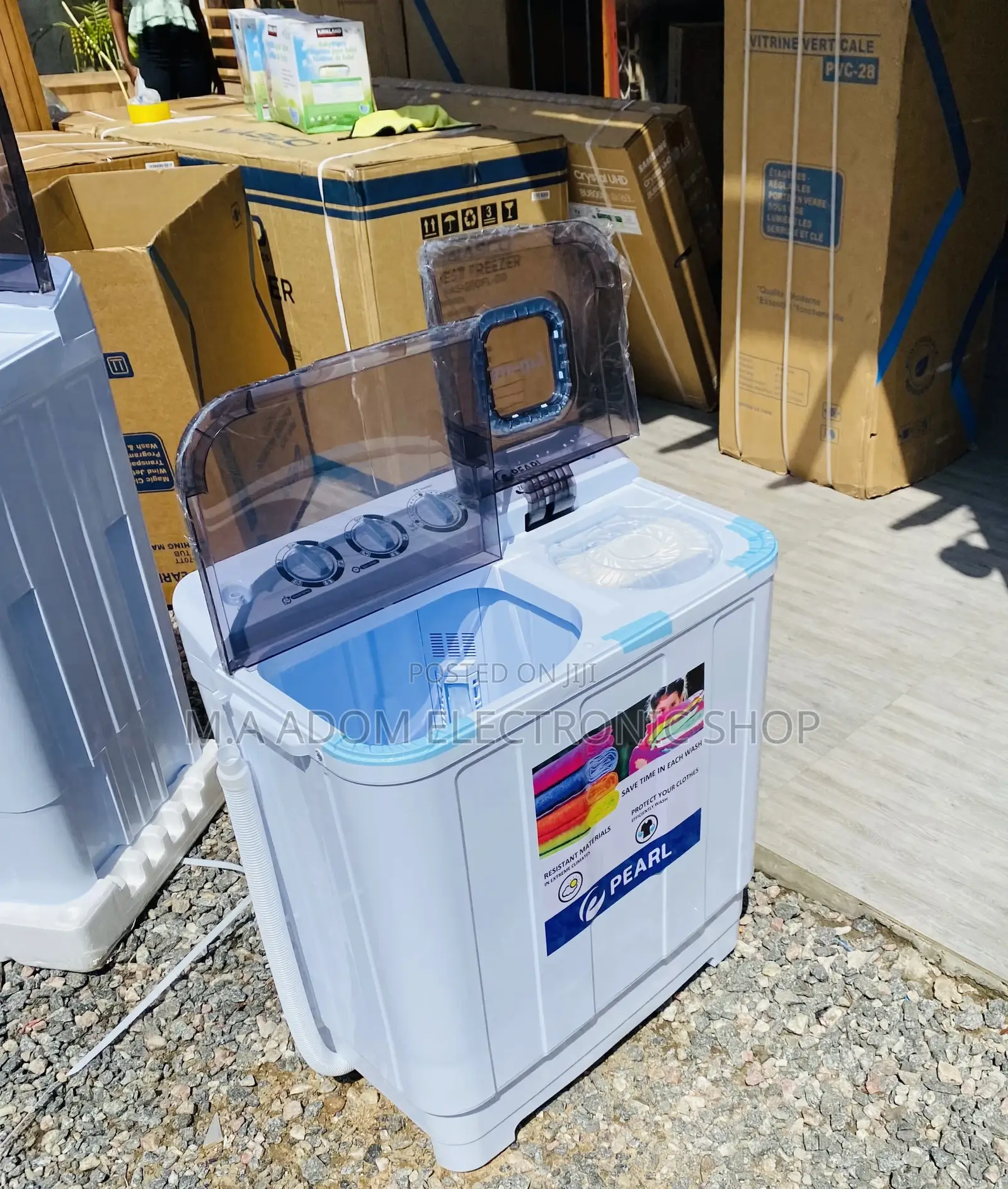 Super Quality Pearl 7kg Top Load Electric Washing Machine
