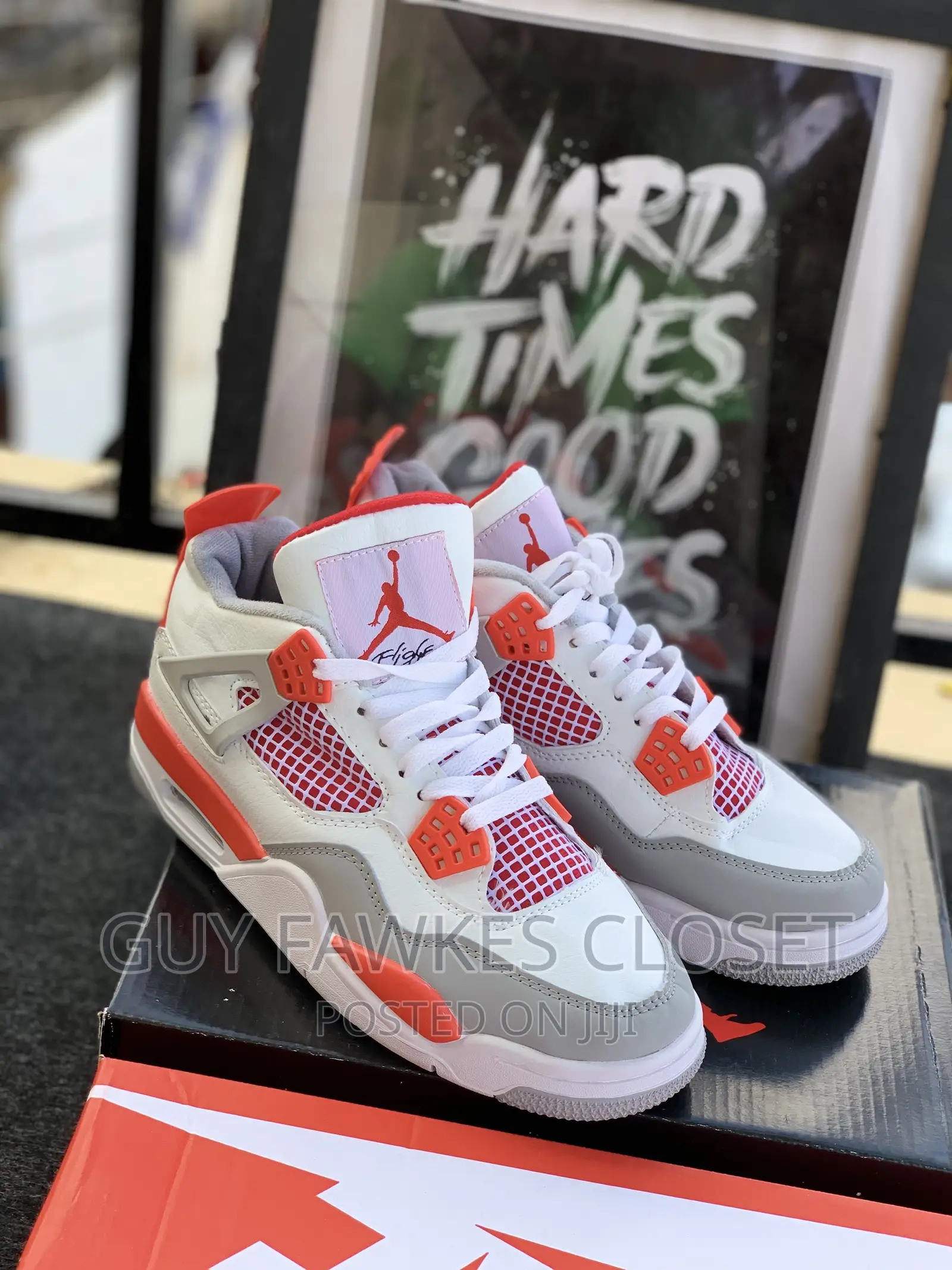 Jordan 4 Sb Red/White